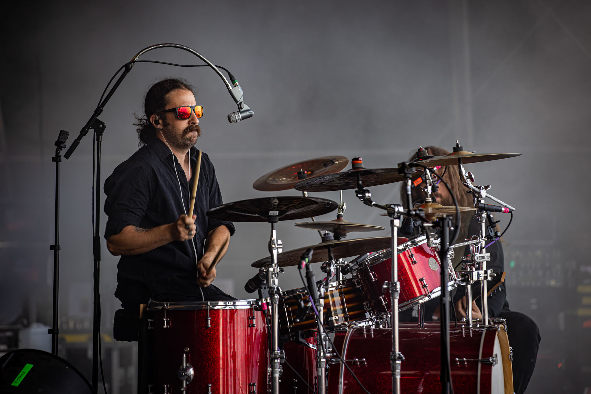 Bild vom Liveauftritt der Band Rivers of Nihil beim Summer Breeze 2025