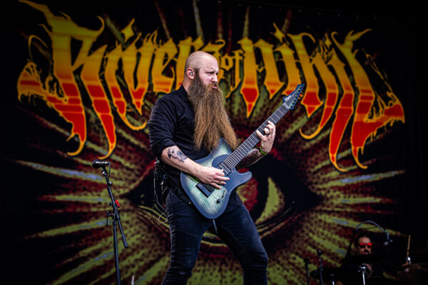 Bild vom Liveauftritt der Band Rivers of Nihil beim Summer Breeze 2025