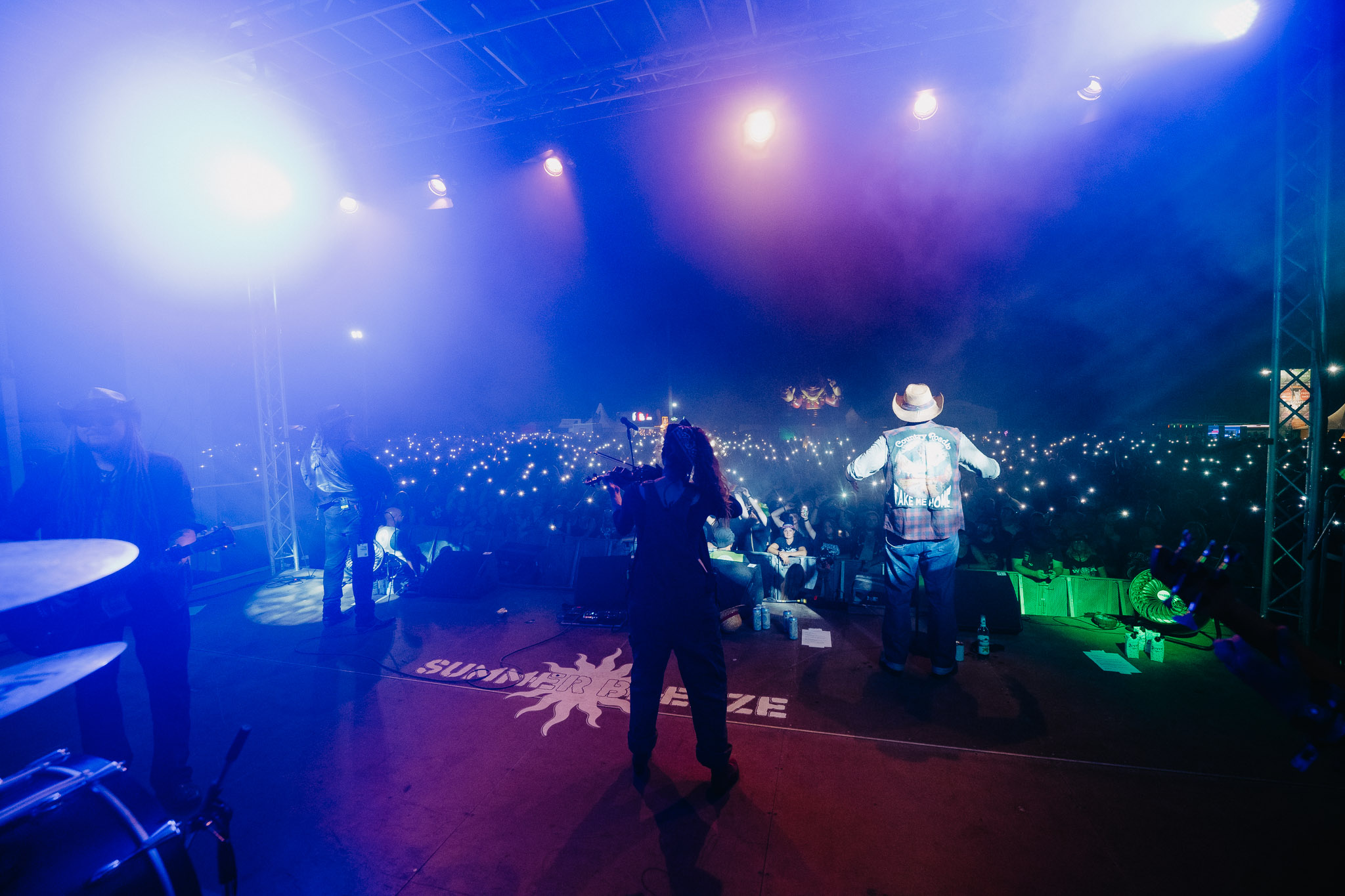 Bild vom Liveauftritt der Band Rodeo 5000 beim Summer Breeze 2025