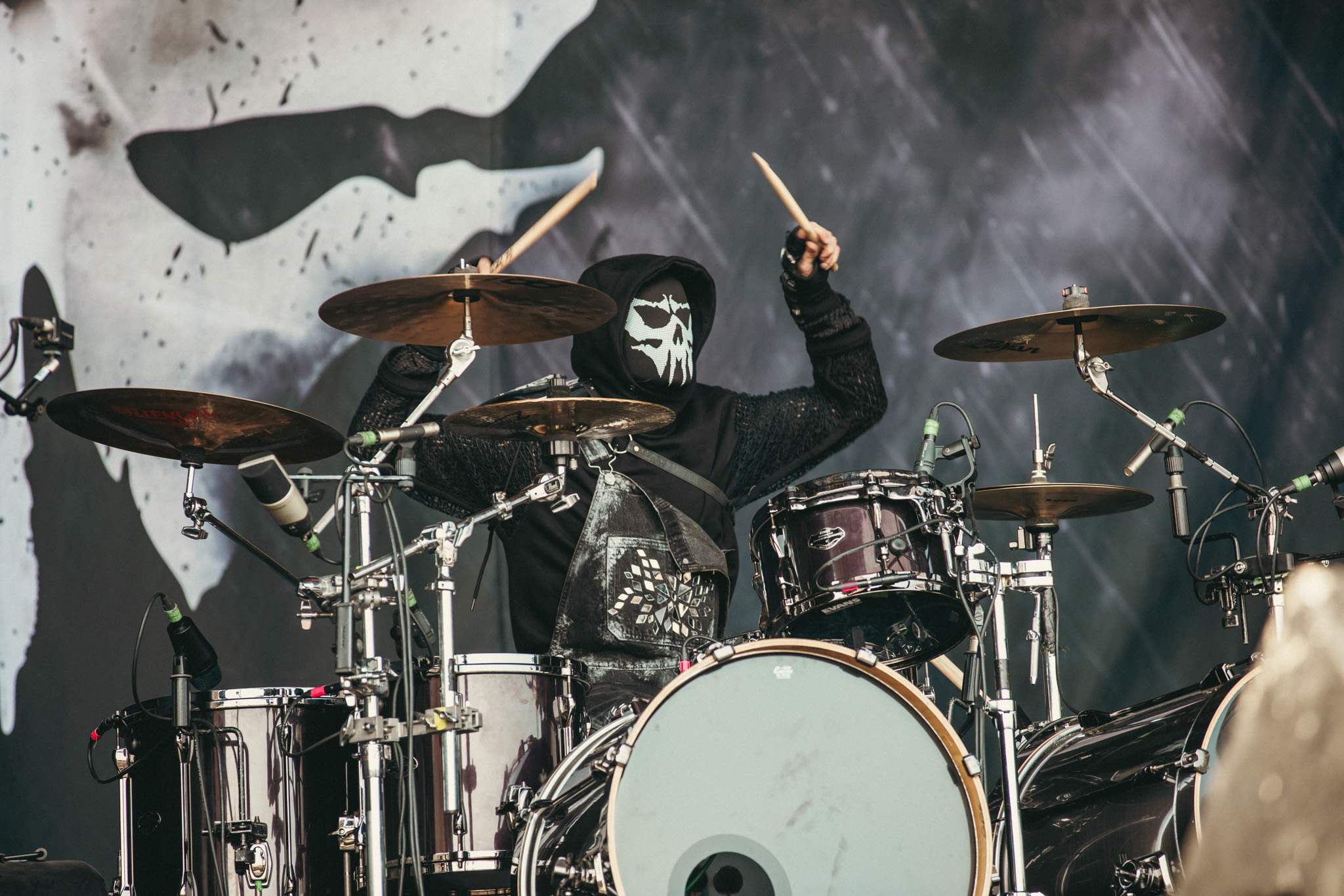 Bild vom Liveauftritt der Band Schattenmann beim Summer Breeze 2025