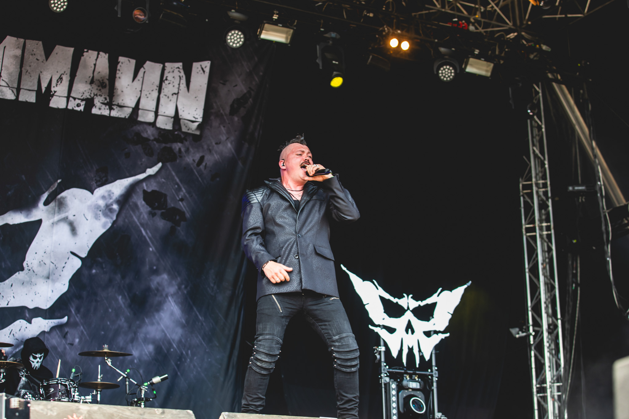 Bild vom Liveauftritt der Band Schattenmann beim Summer Breeze 2025