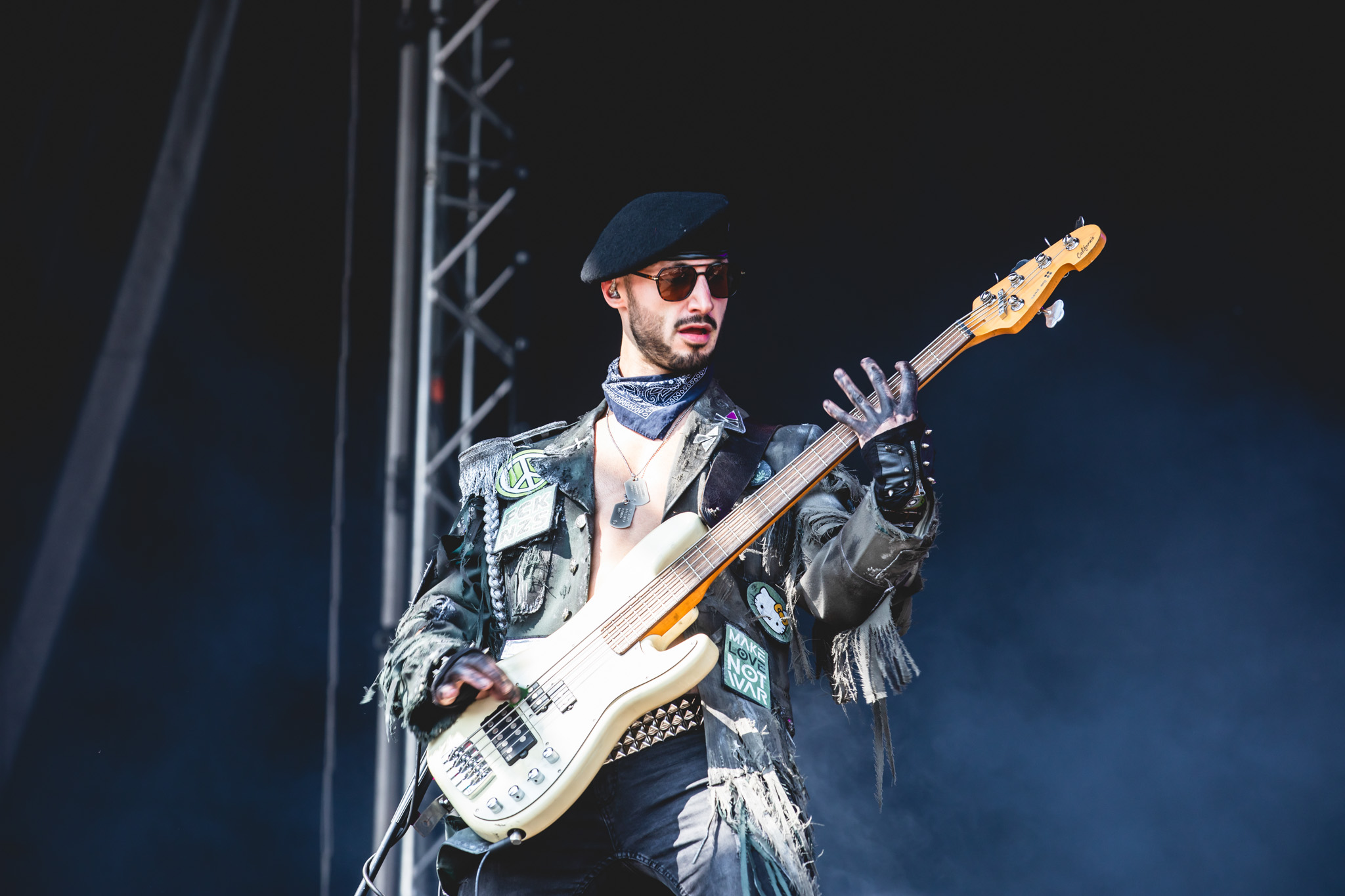 Bild vom Liveauftritt der Band Schattenmann beim Summer Breeze 2025