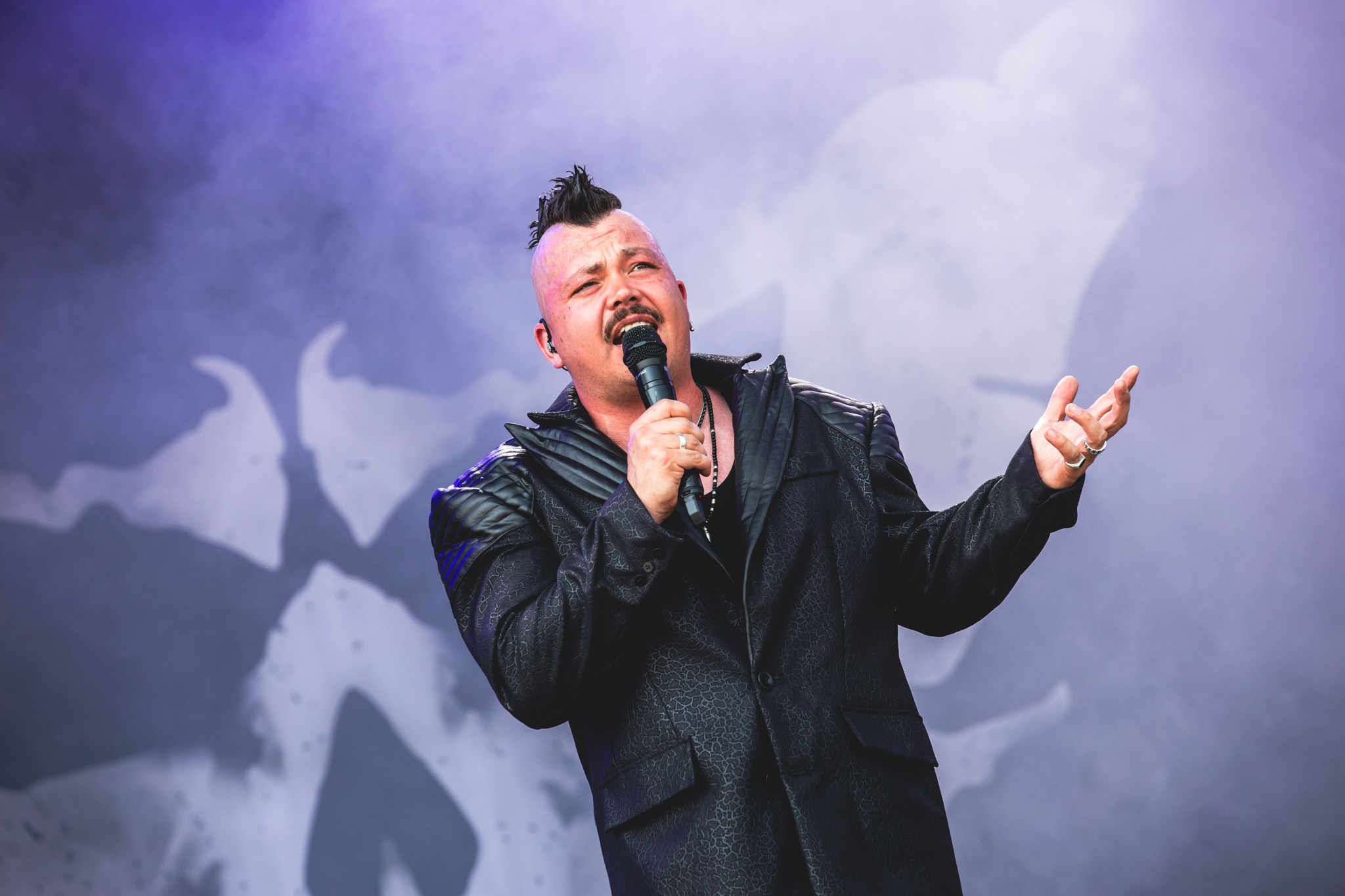 Bild vom Liveauftritt der Band Schattenmann beim Summer Breeze 2025