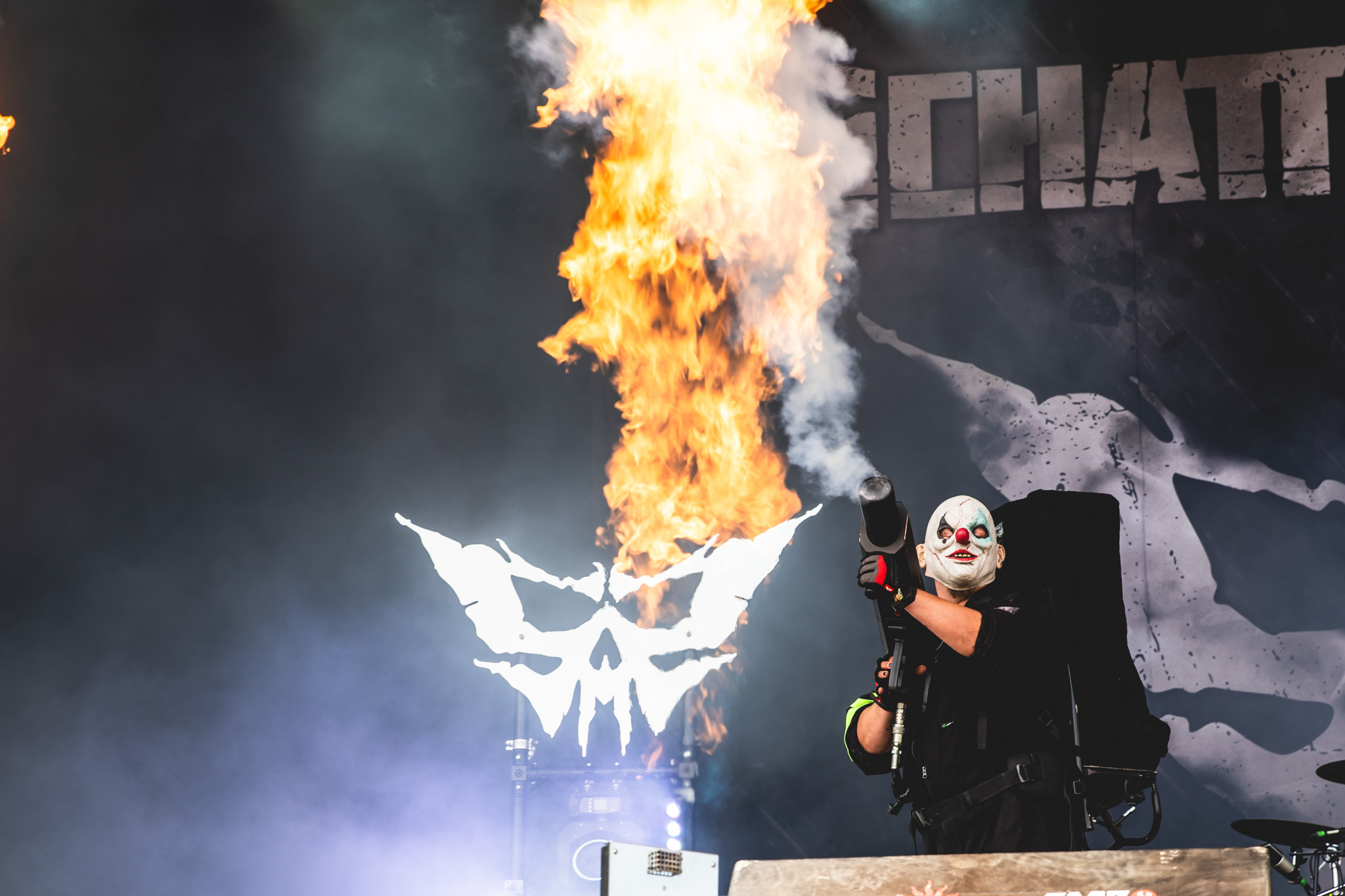 Bild vom Liveauftritt der Band Schattenmann beim Summer Breeze 2025