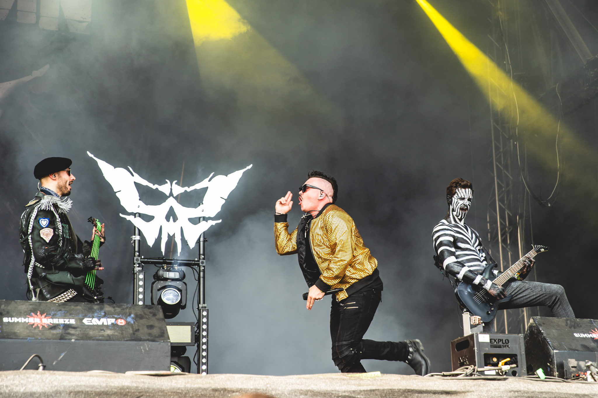 Bild vom Liveauftritt der Band Schattenmann beim Summer Breeze 2025