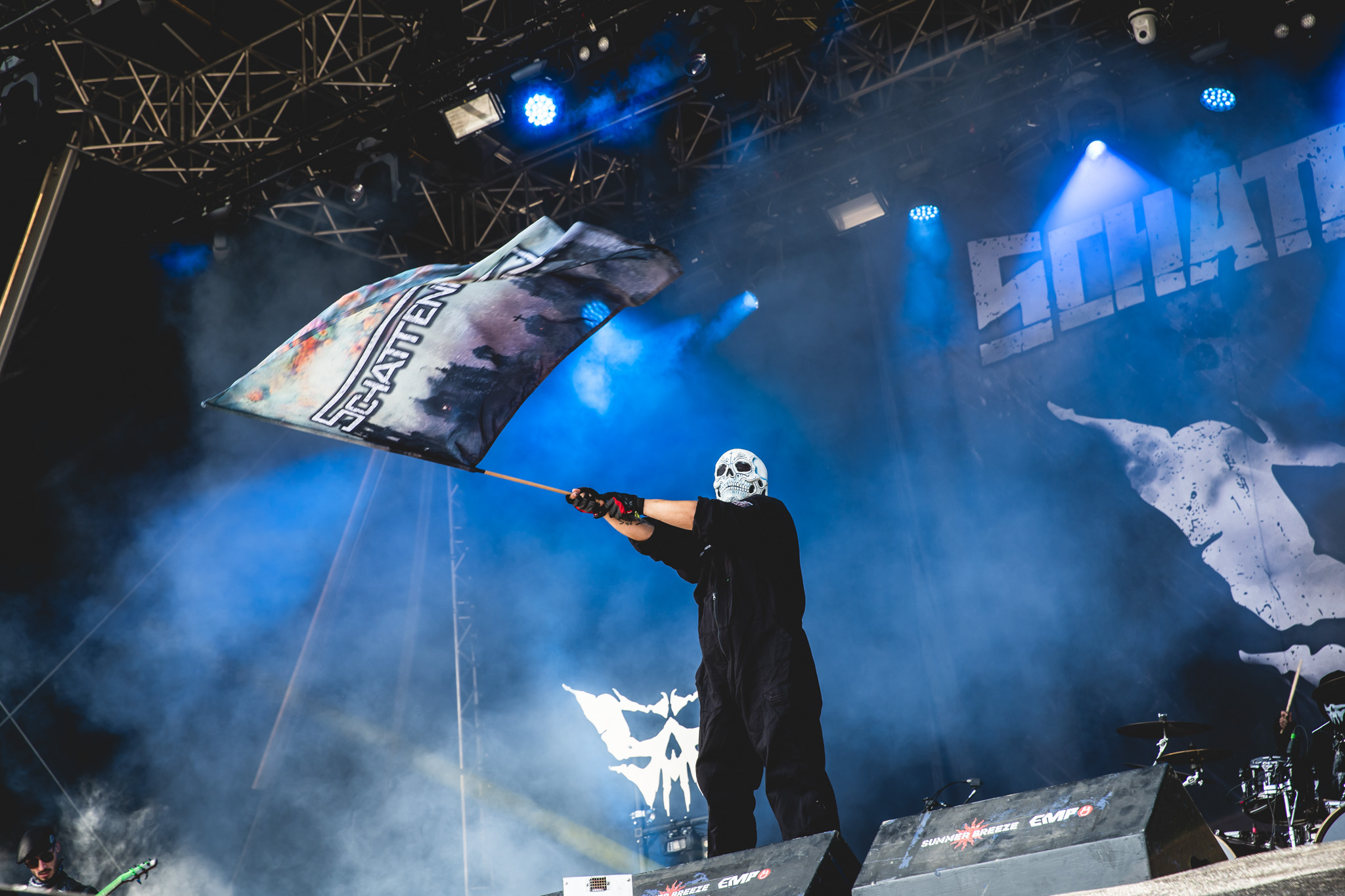 Bild vom Liveauftritt der Band Schattenmann beim Summer Breeze 2025