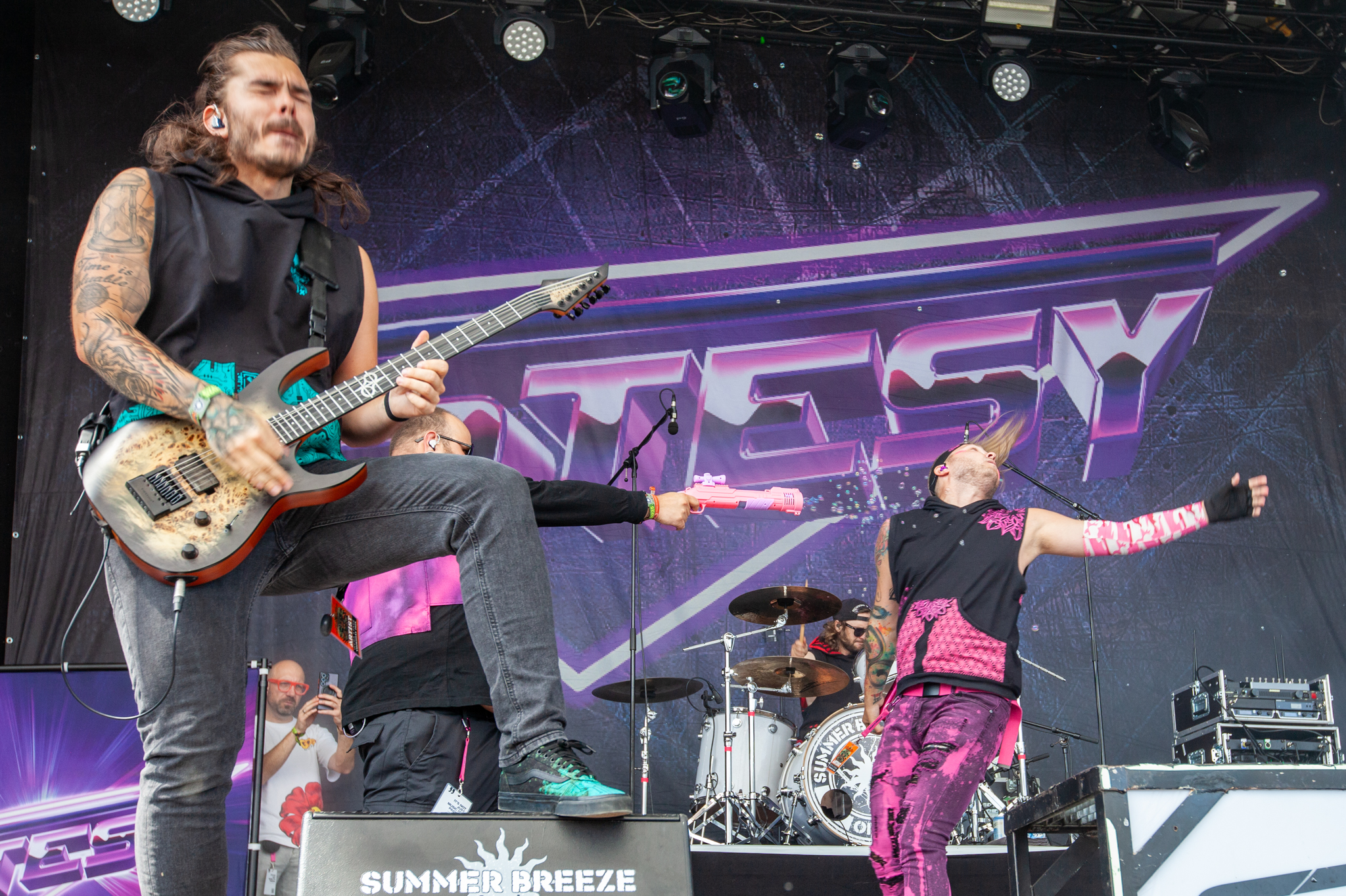 Bild vom Liveauftritt der Band Stesy beim Summer Breeze 2025