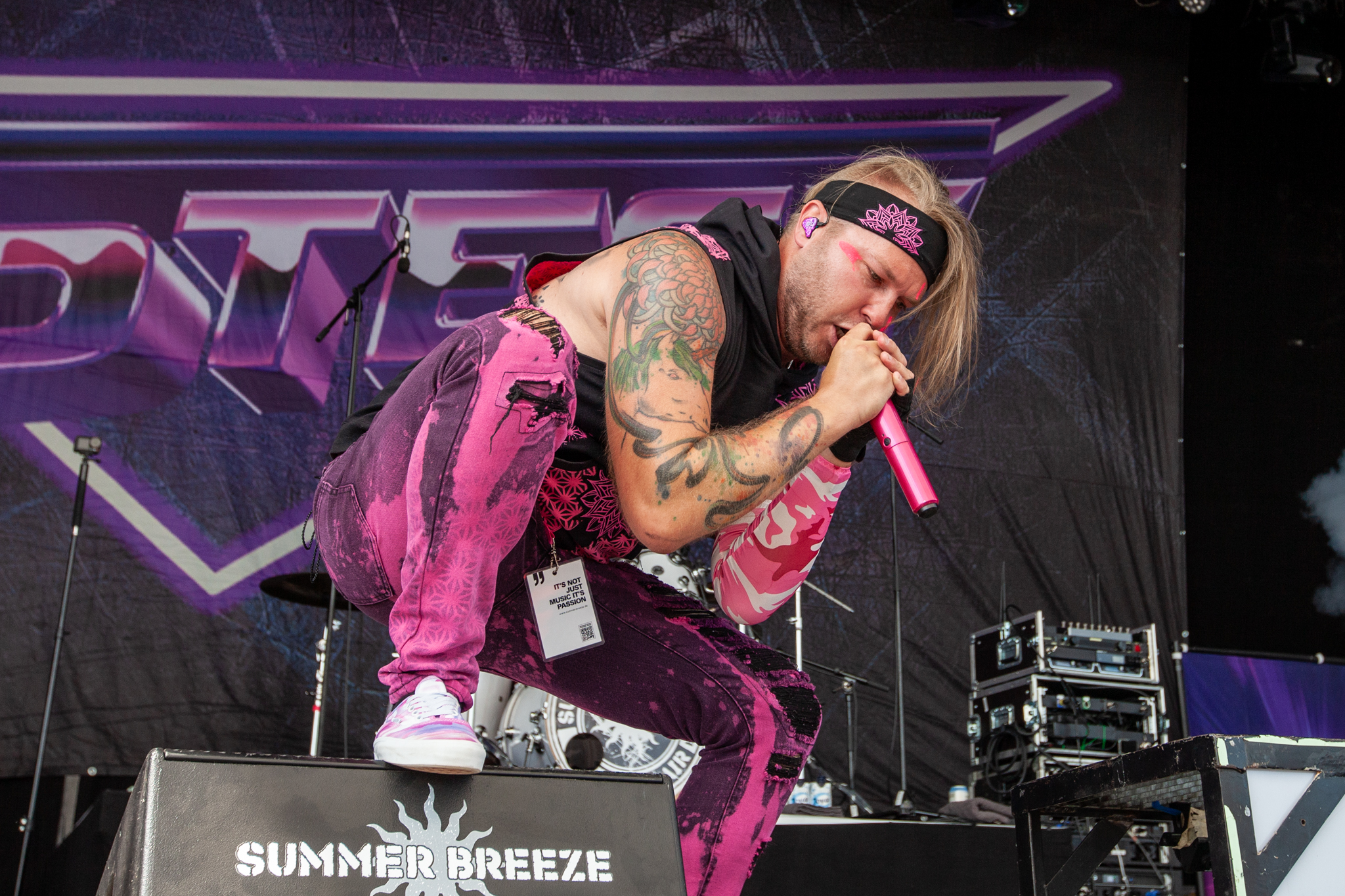 Bild vom Liveauftritt der Band Stesy beim Summer Breeze 2025