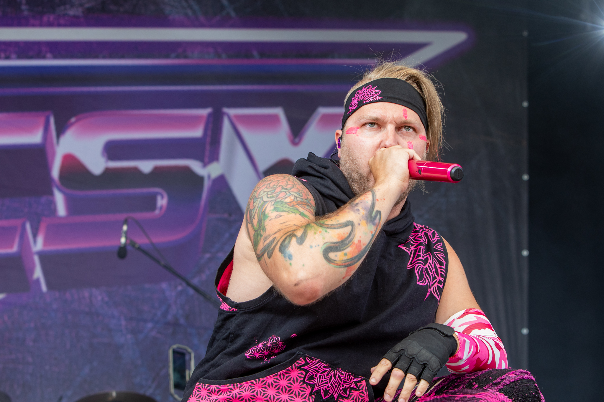 Bild vom Liveauftritt der Band Stesy beim Summer Breeze 2025