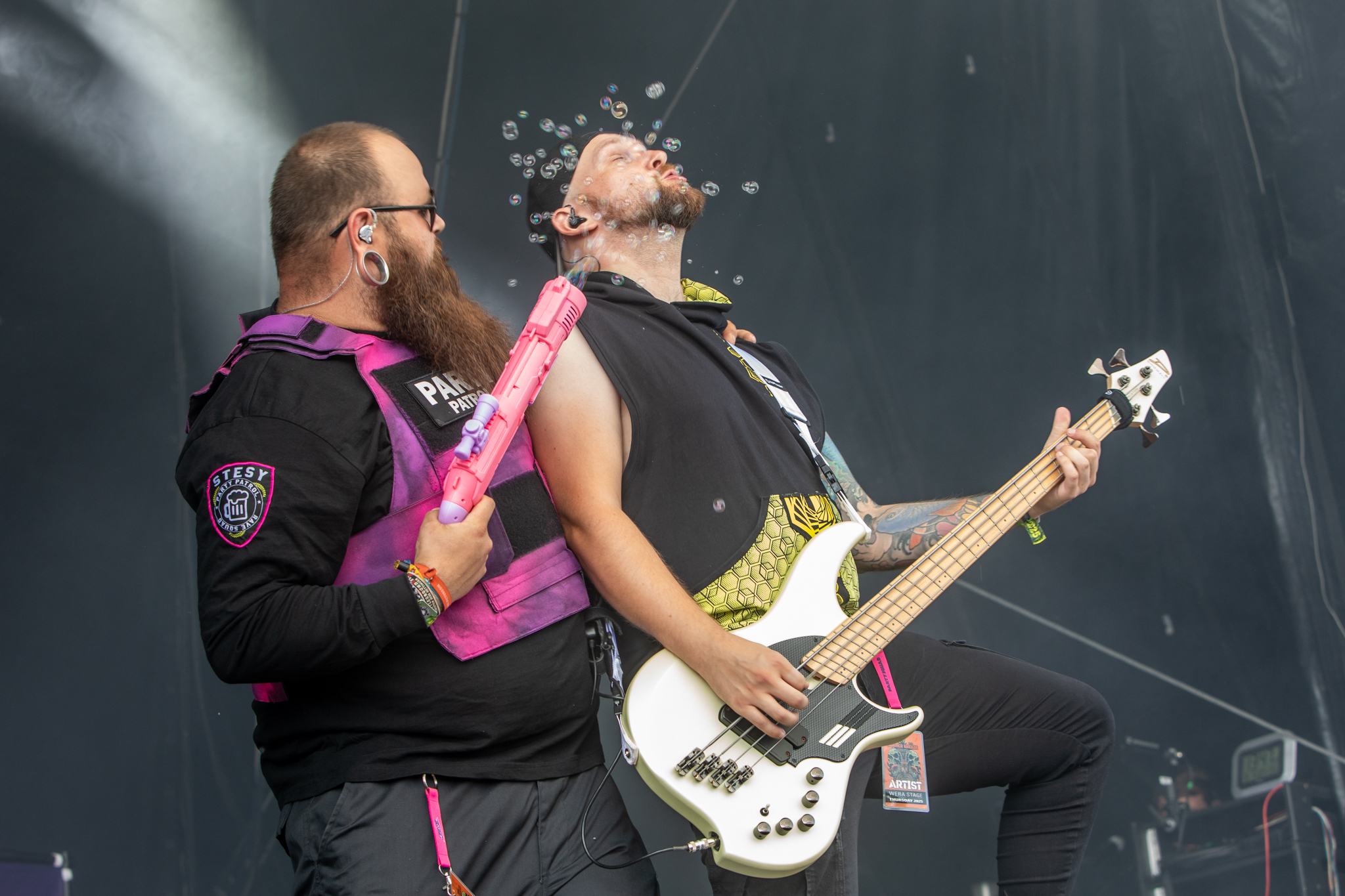 Bild vom Liveauftritt der Band Stesy beim Summer Breeze 2025