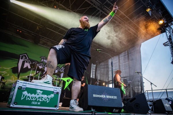 Bild vom Liveauftritt der Band the prophecy 23 beim Summer Breeze 2025