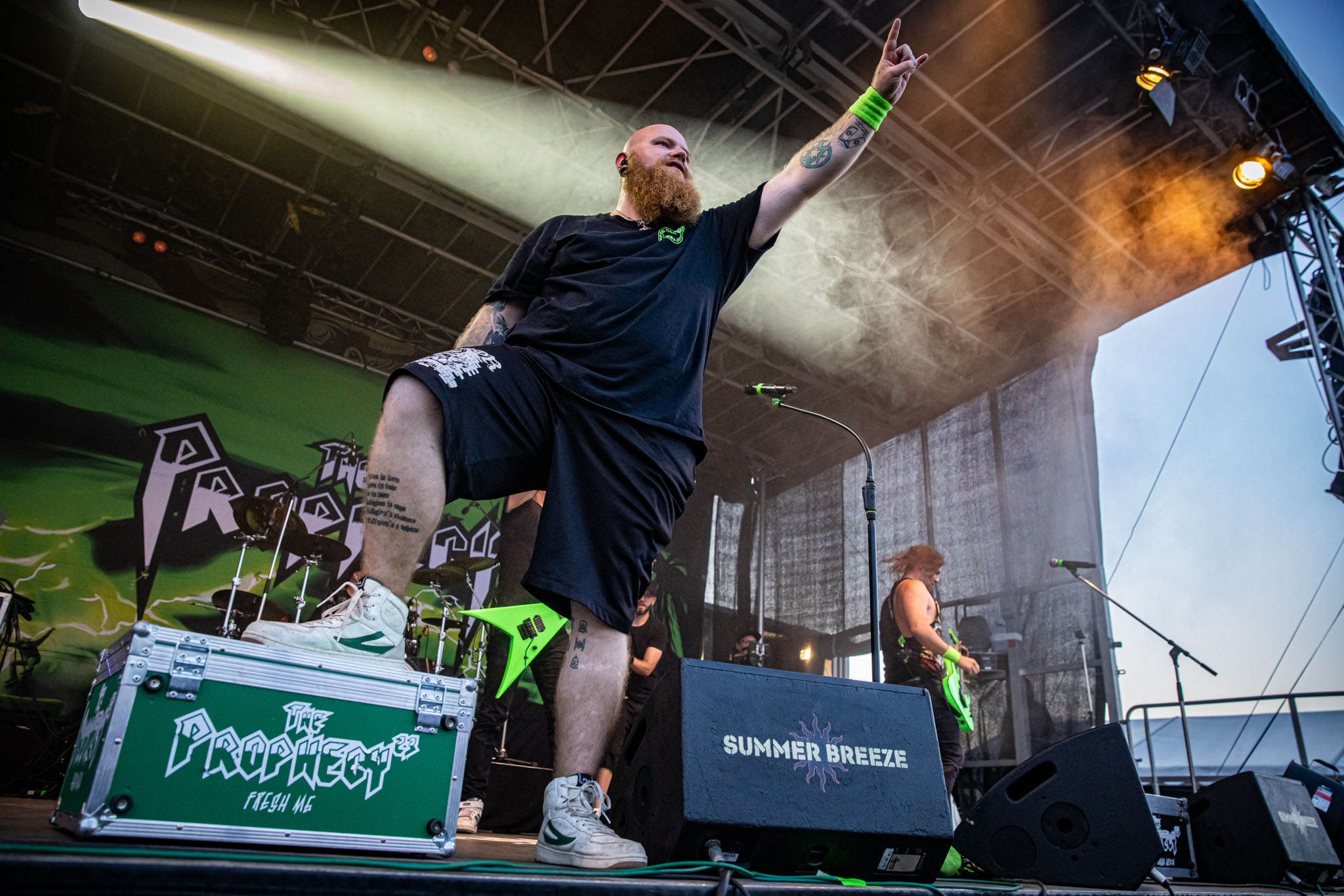 Bild vom Liveauftritt der Band the prophecy 23 beim Summer Breeze 2025