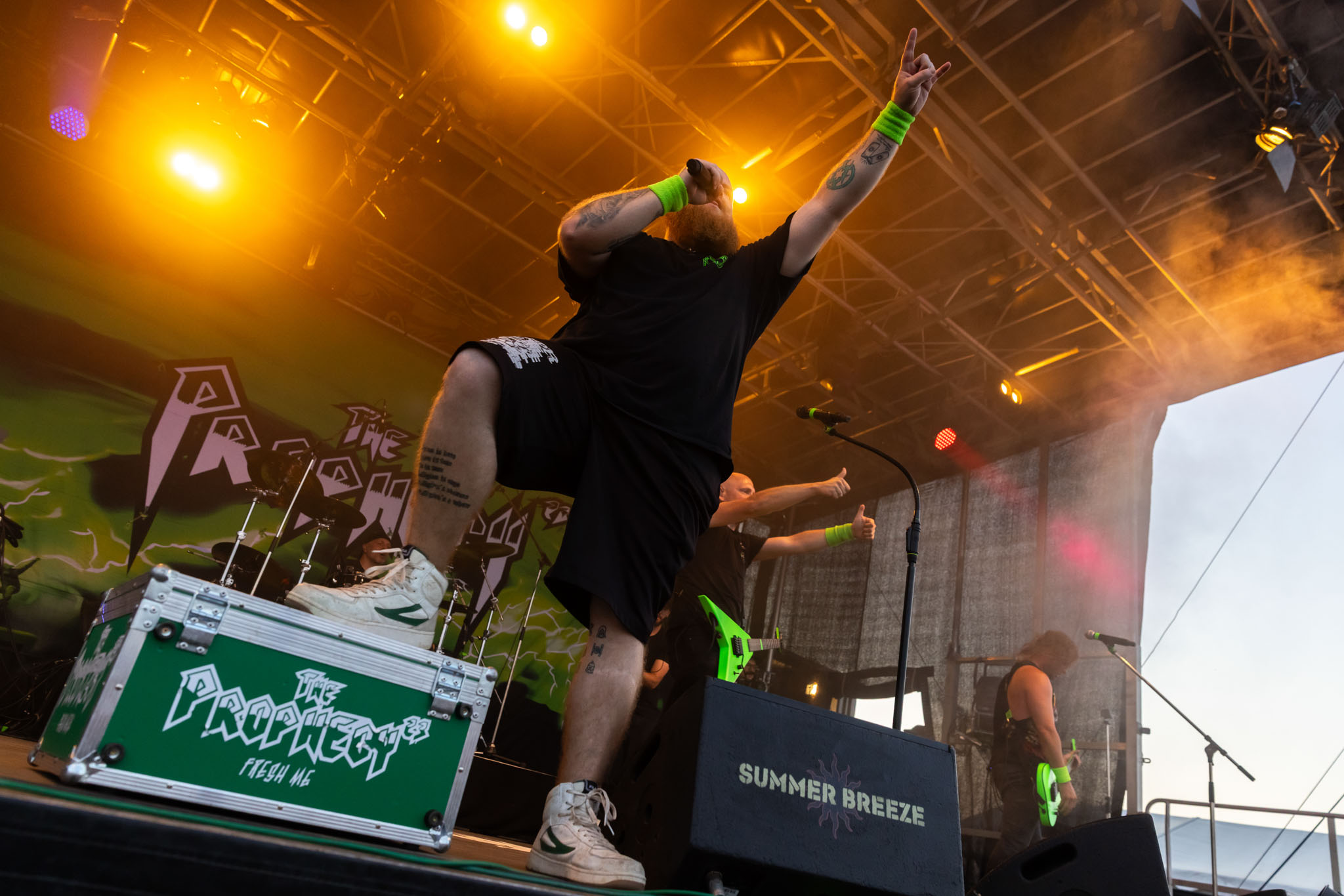 Bild vom Liveauftritt der Band the prophecy 23 beim Summer Breeze 2025