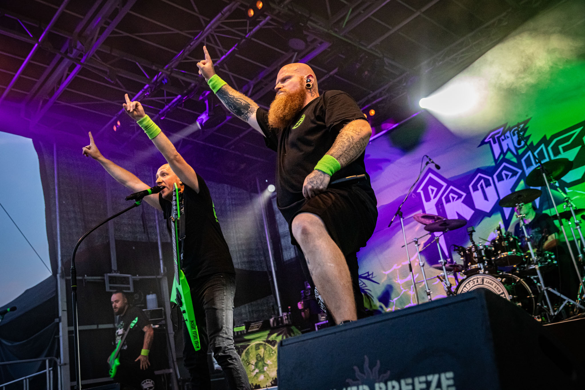 Bild vom Liveauftritt der Band the prophecy 23 beim Summer Breeze 2025