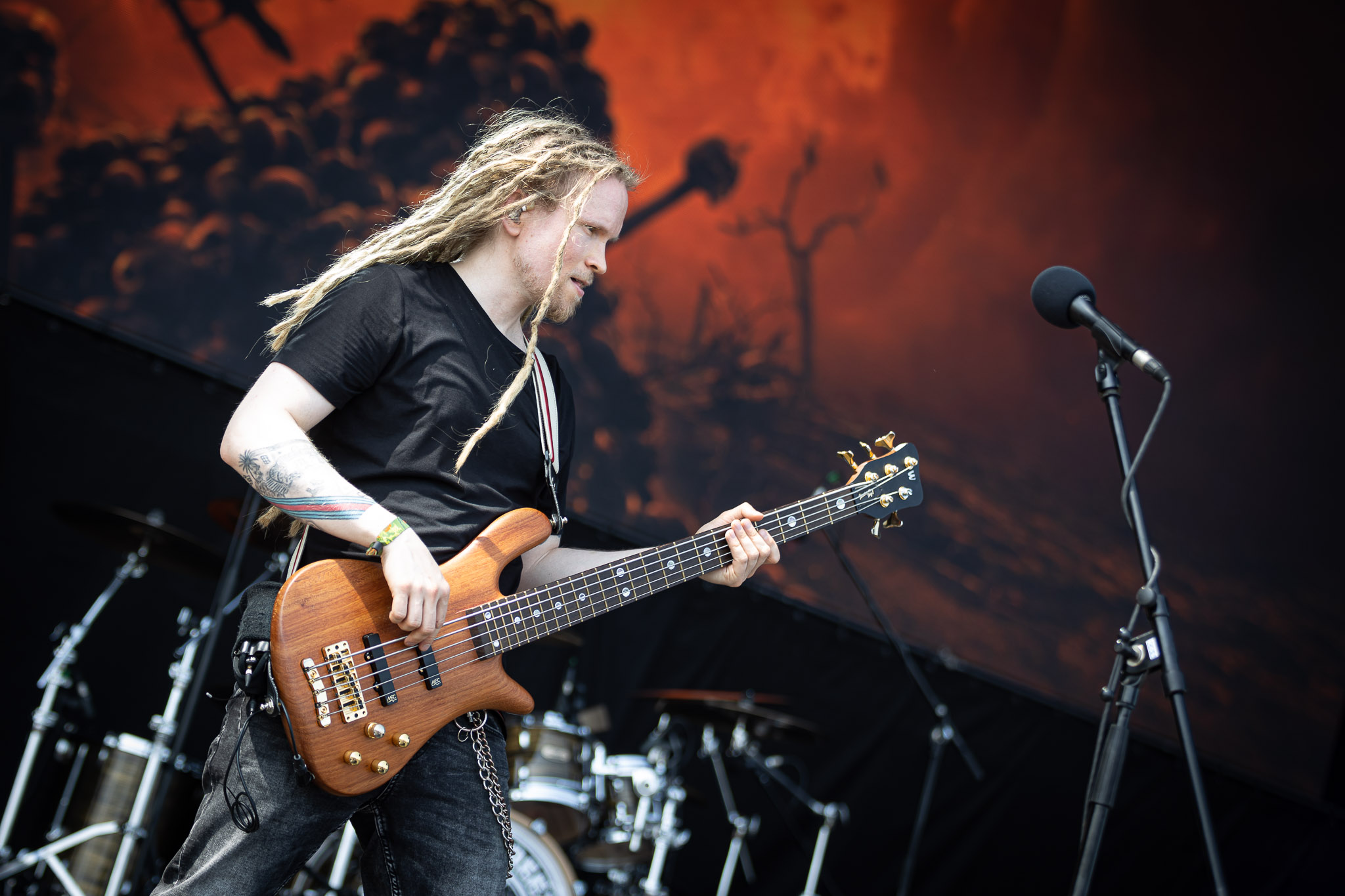 Bild vom Liveauftritt der Band Warmen beim Summer Breeze 2025