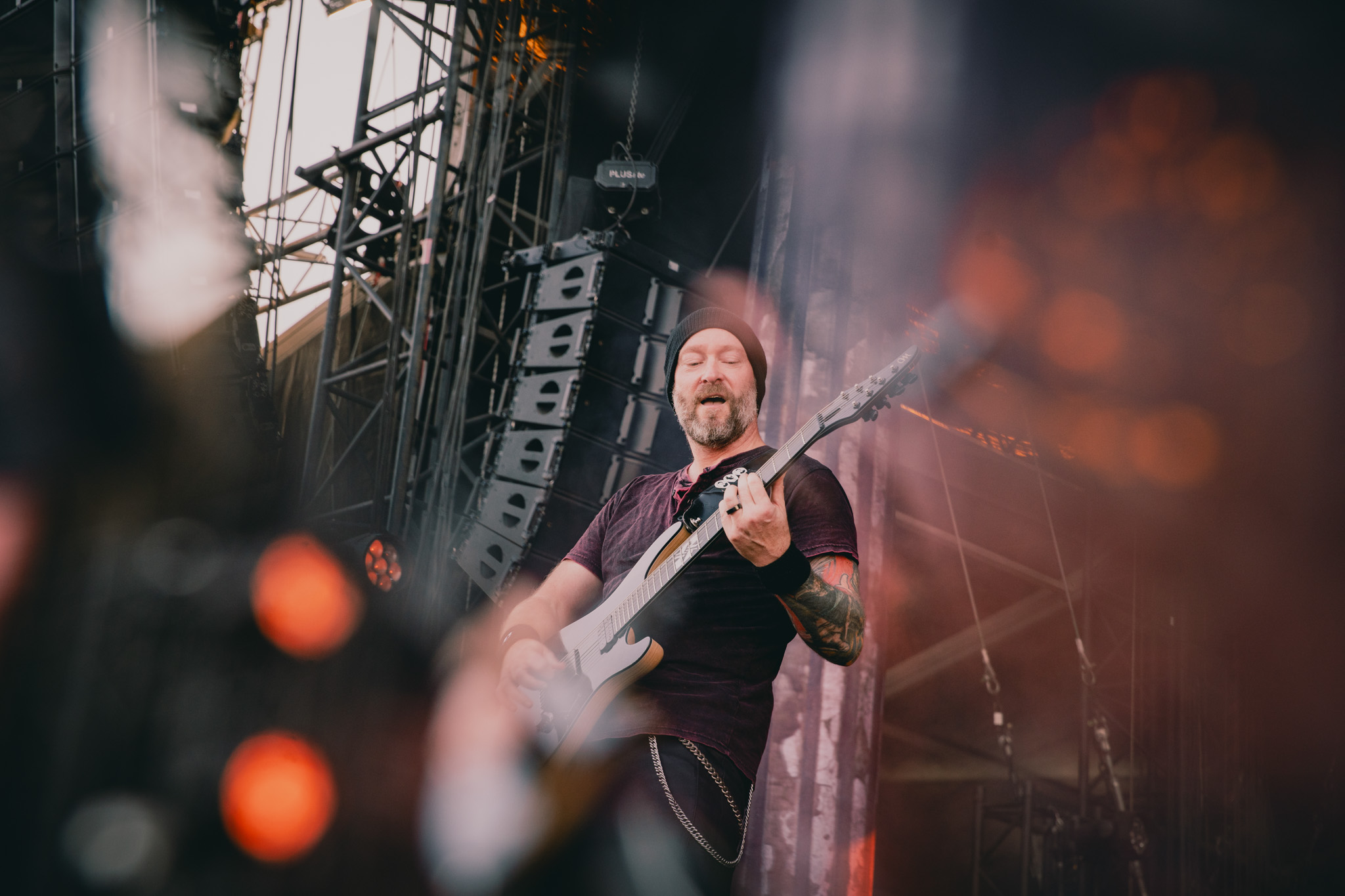 Bild vom Liveauftritt der Band Within Temptation beim Summer Breeze 2025