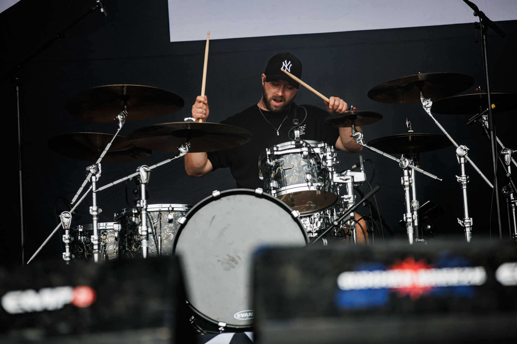 Bild vom Liveauftritt der Band Adept beim Summer Breeze 2025