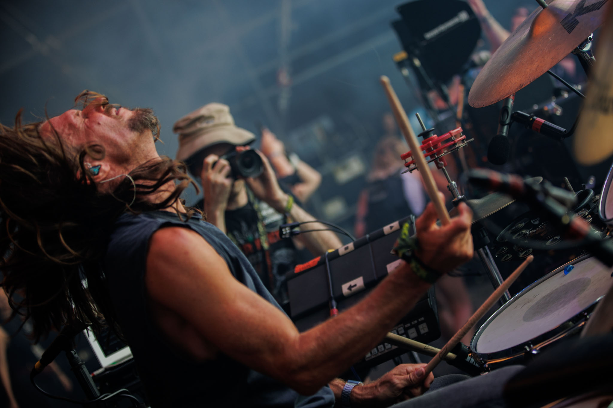 Bild vom Liveauftritt der Band Donots beim Summer Breeze 2025