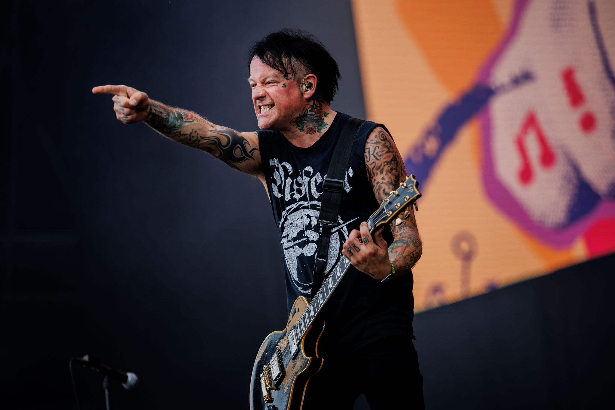 Bild vom Liveauftritt der Band Donots beim Summer Breeze 2025