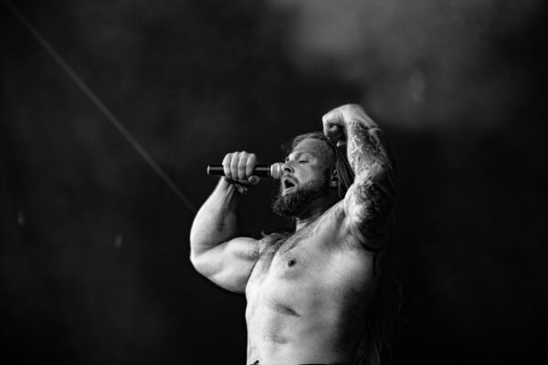 Bild vom Liveauftritt der Band Asenblut beim Summer Breeze 2025