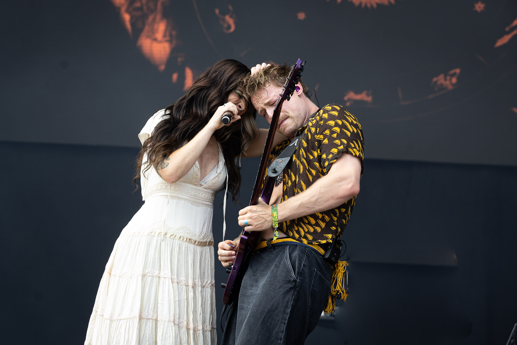 Bild vom Liveauftritt der Band Charlotte Wessels beim Summer Breeze 2025