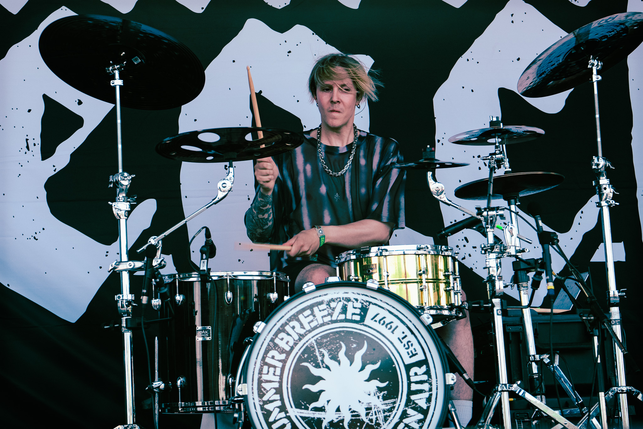 Bild vom Liveauftritt der Band Balance Breach beim Summer Breeze 2025