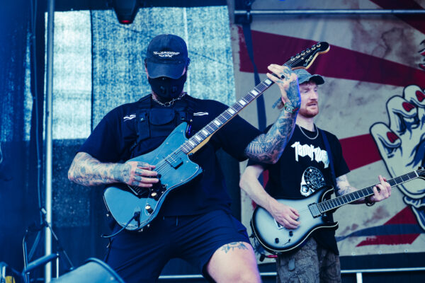 Bild vom Liveauftritt der Band Swarm6ix beim Summer Breeze 2025