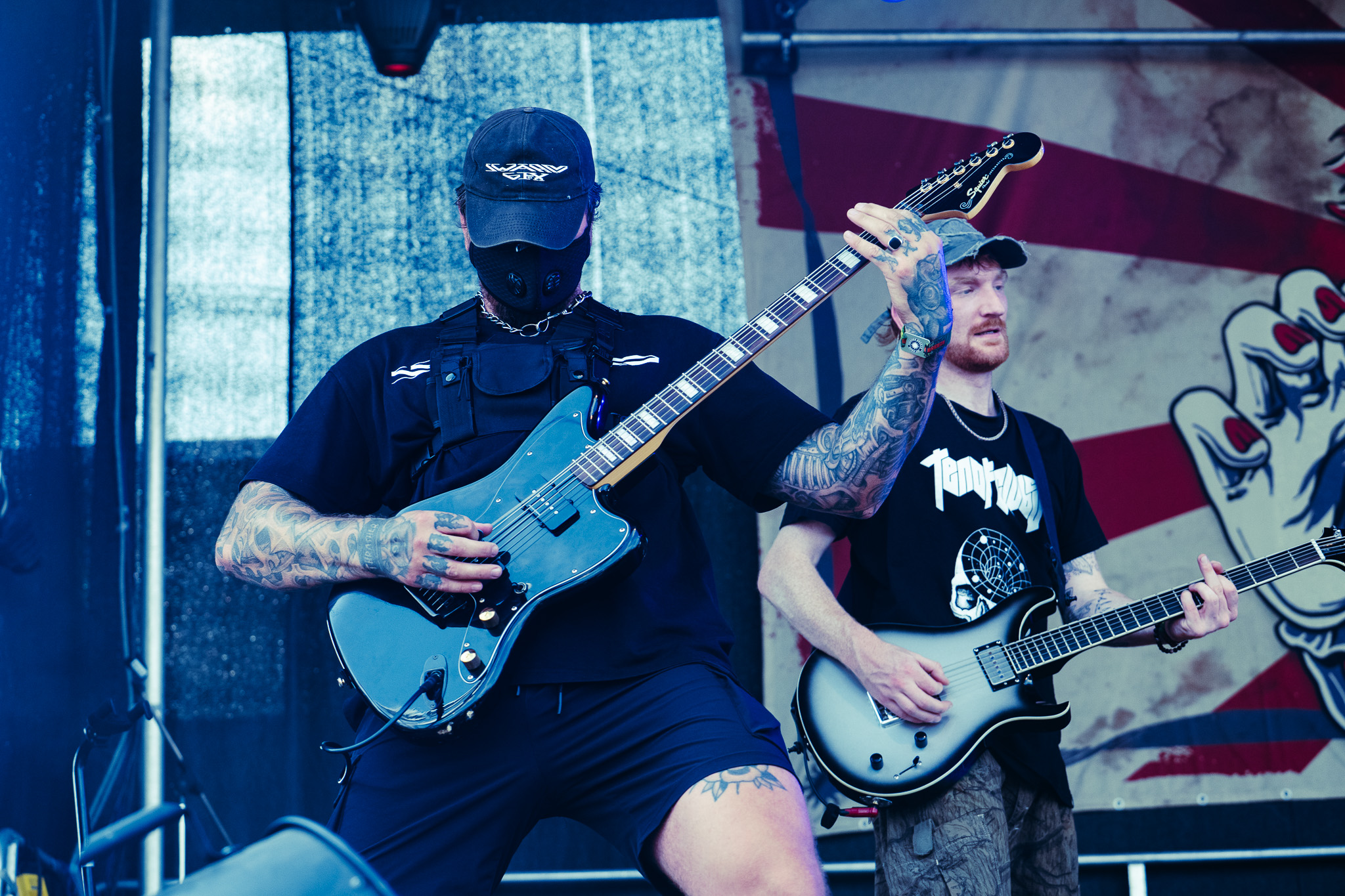 Bild vom Liveauftritt der Band Swarm6ix beim Summer Breeze 2025