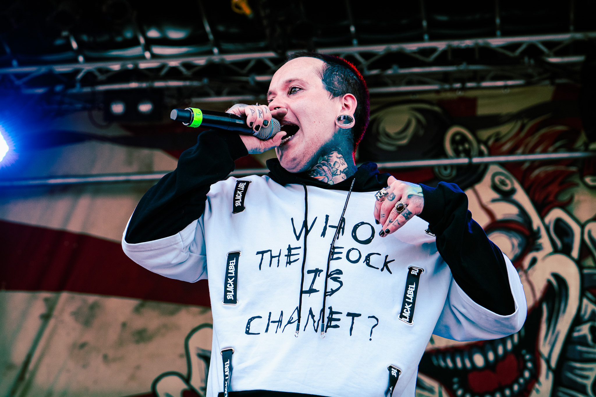 Bild vom Liveauftritt der Band Swarm6ix beim Summer Breeze 2025