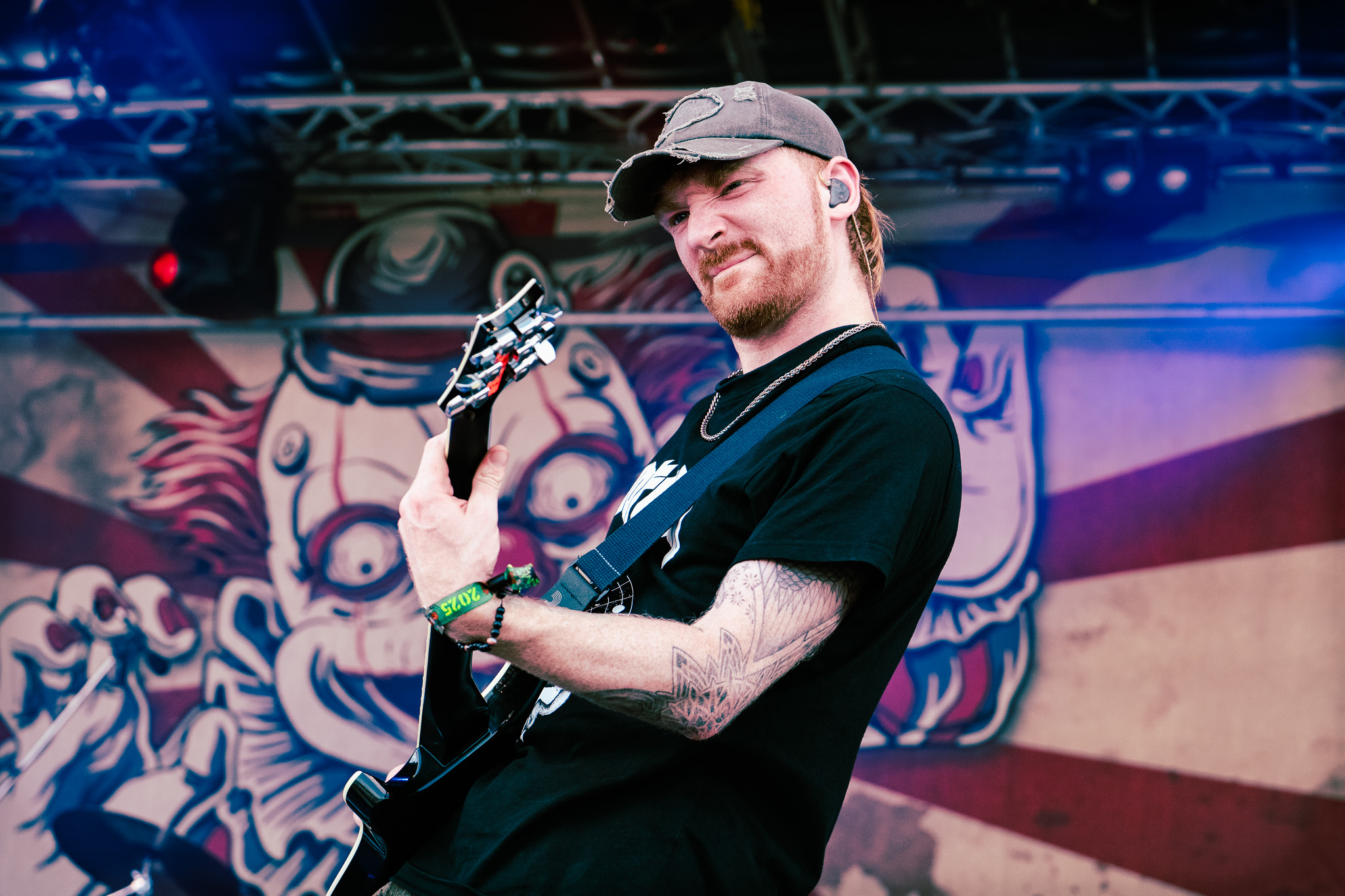 Bild vom Liveauftritt der Band Swarm6ix beim Summer Breeze 2025