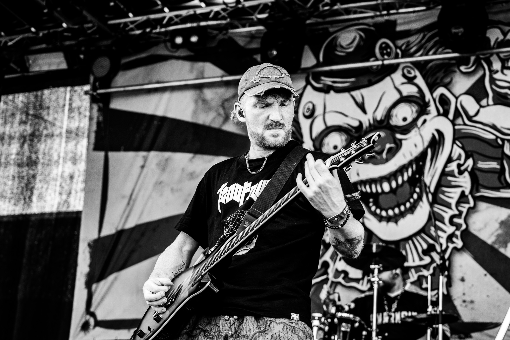 Bild vom Liveauftritt der Band Swarm6ix beim Summer Breeze 2025