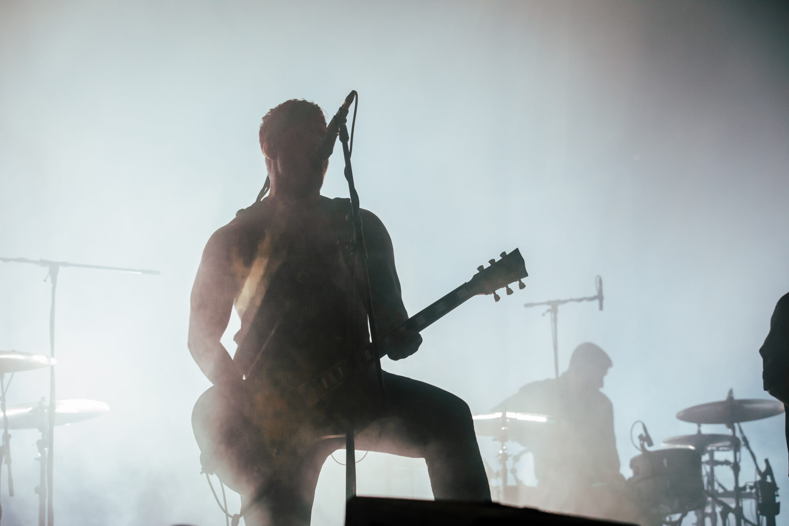 Bild vom Liveauftritt der Band Cult of Luna beim Summer Breeze 2025