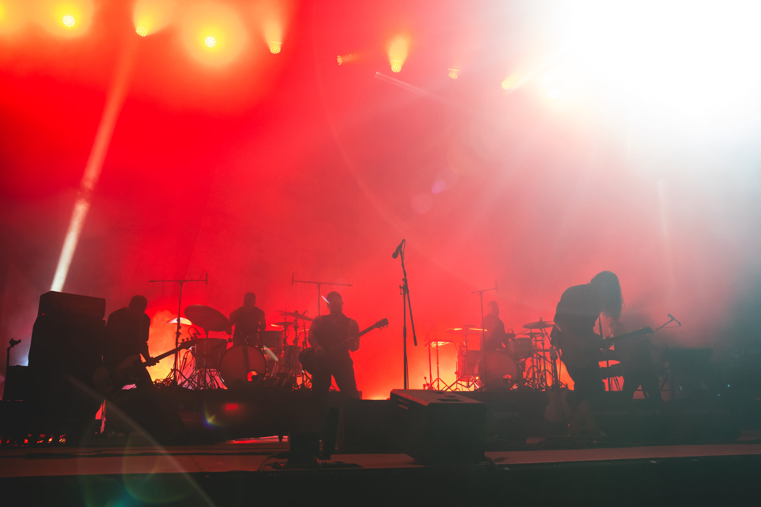 Bild vom Liveauftritt der Band Cult of Luna beim Summer Breeze 2025