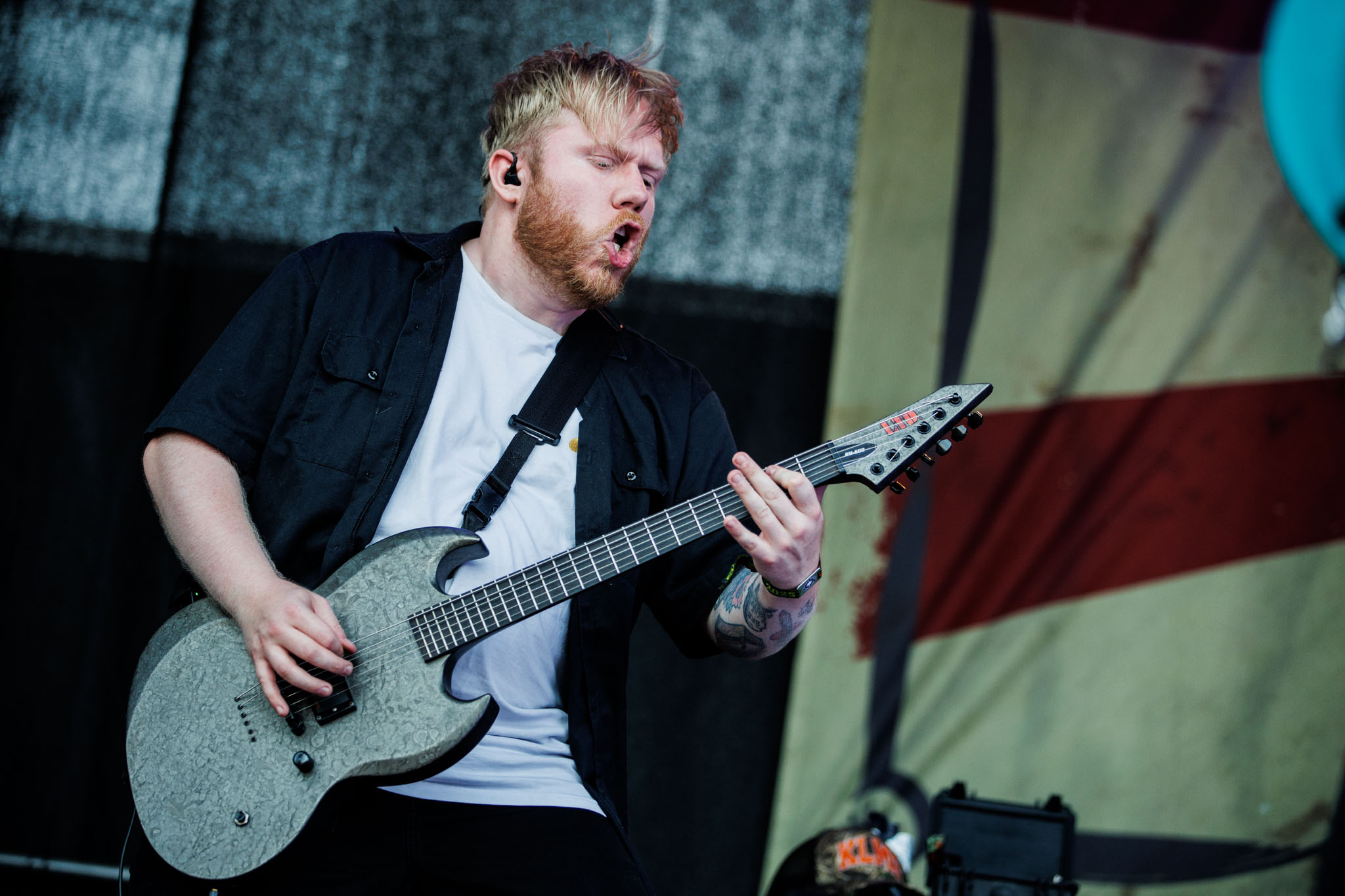 Bild vom Liveauftritt der Band Daggerd Threat beim Summer Breeze 2025