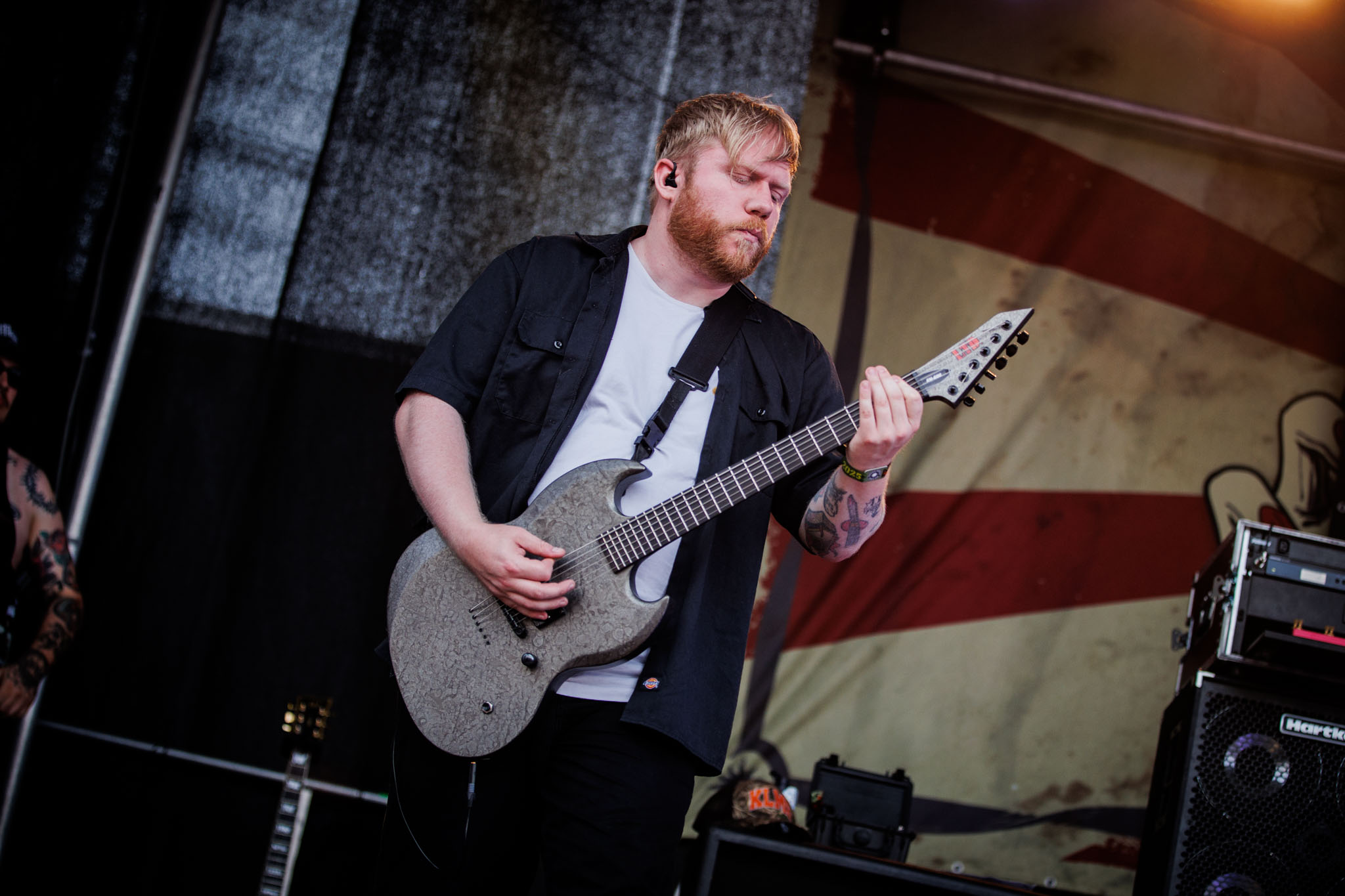 Bild vom Liveauftritt der Band Daggerd Threat beim Summer Breeze 2025