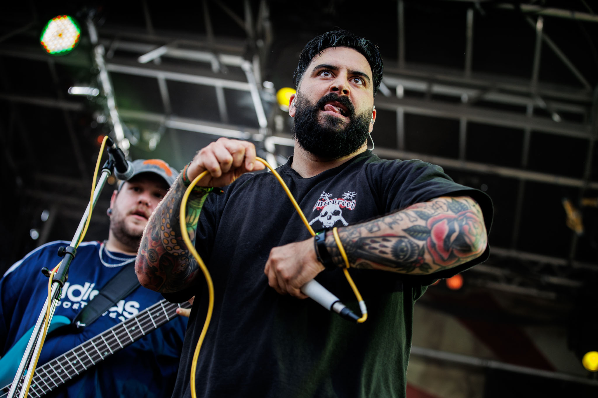 Bild vom Liveauftritt der Band Daggerd Threat beim Summer Breeze 2025