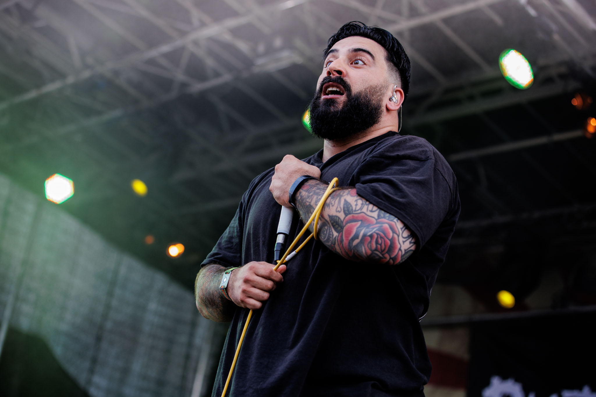 Bild vom Liveauftritt der Band Daggerd Threat beim Summer Breeze 2025