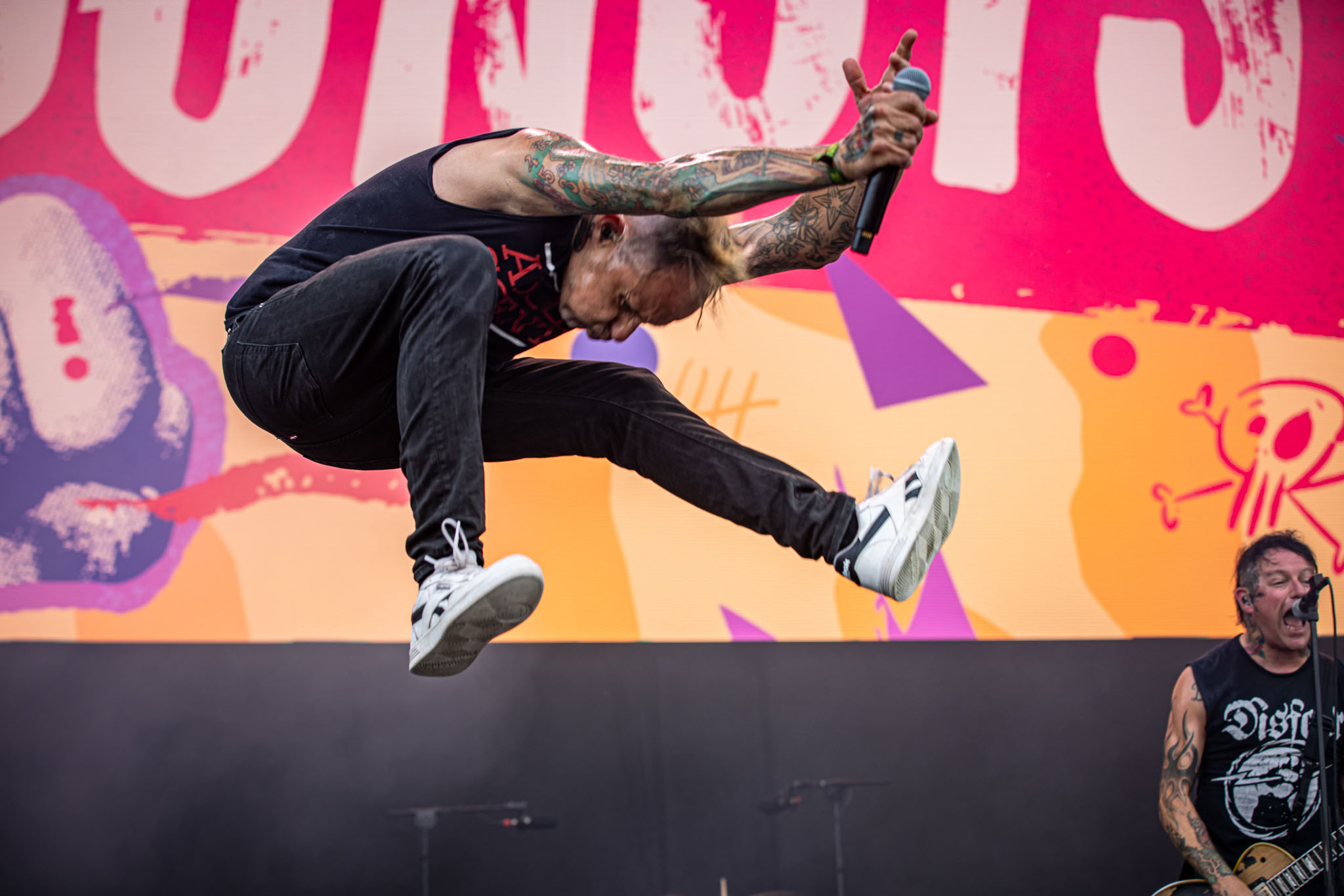Bild vom Liveauftritt der Band Donots beim Summer Breeze 2025