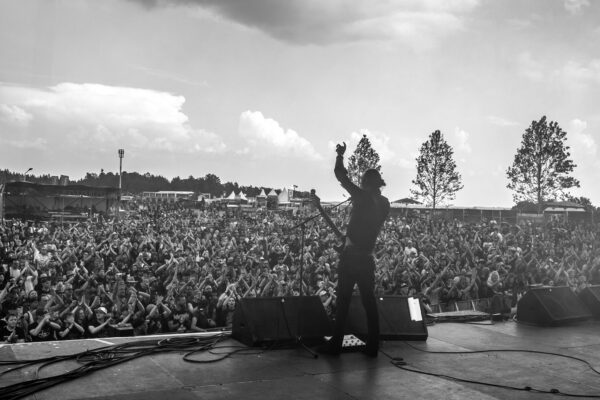 Bild vom Liveauftritt der Band Evergrey beim Summer Breeze 2025