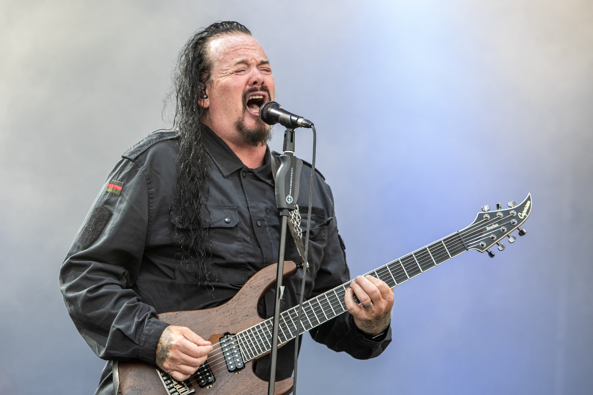 Bild vom Liveauftritt der Band Evergrey beim Summer Breeze 2025