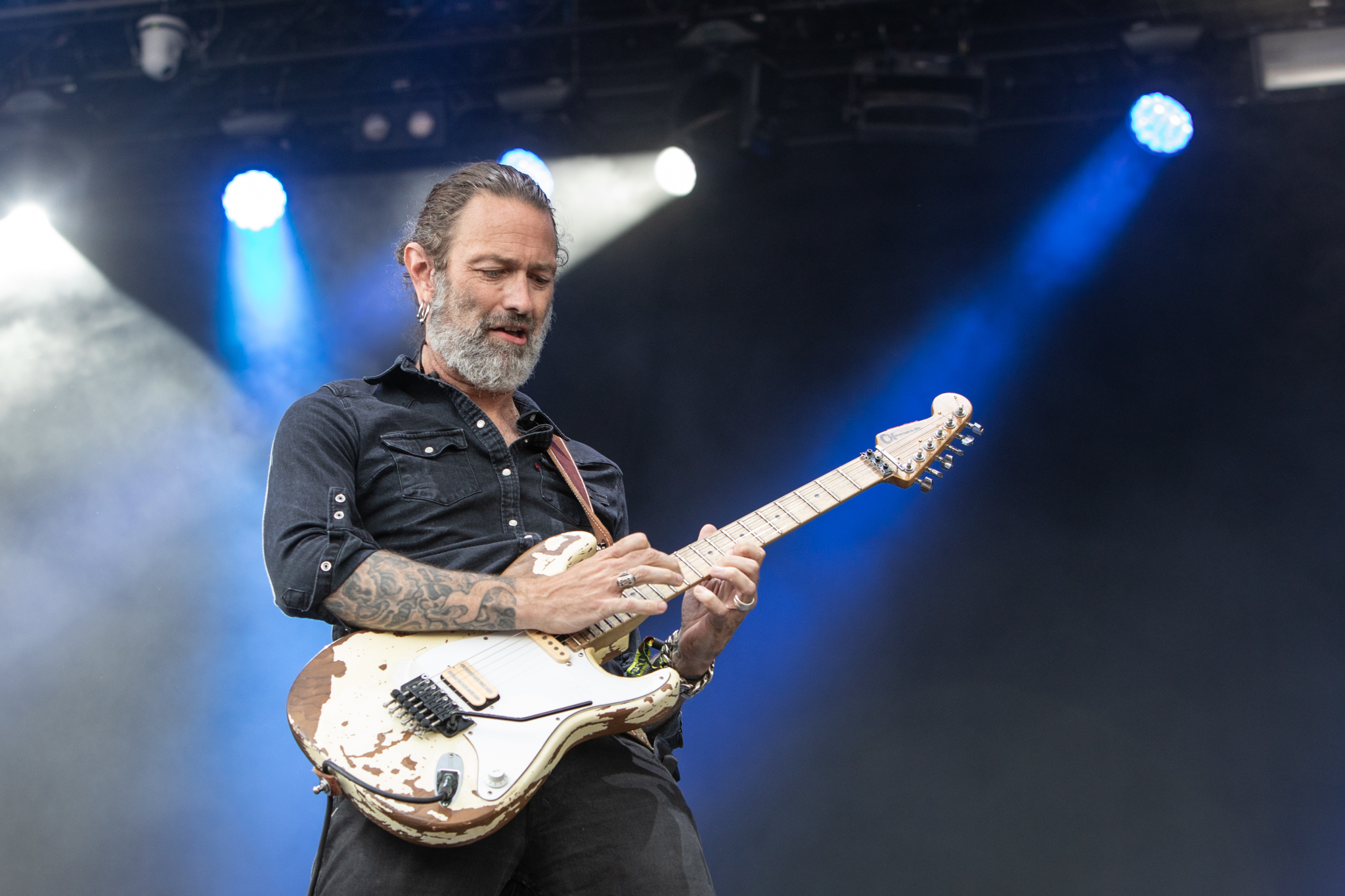 Bild vom Liveauftritt der Band Evergrey beim Summer Breeze 2025