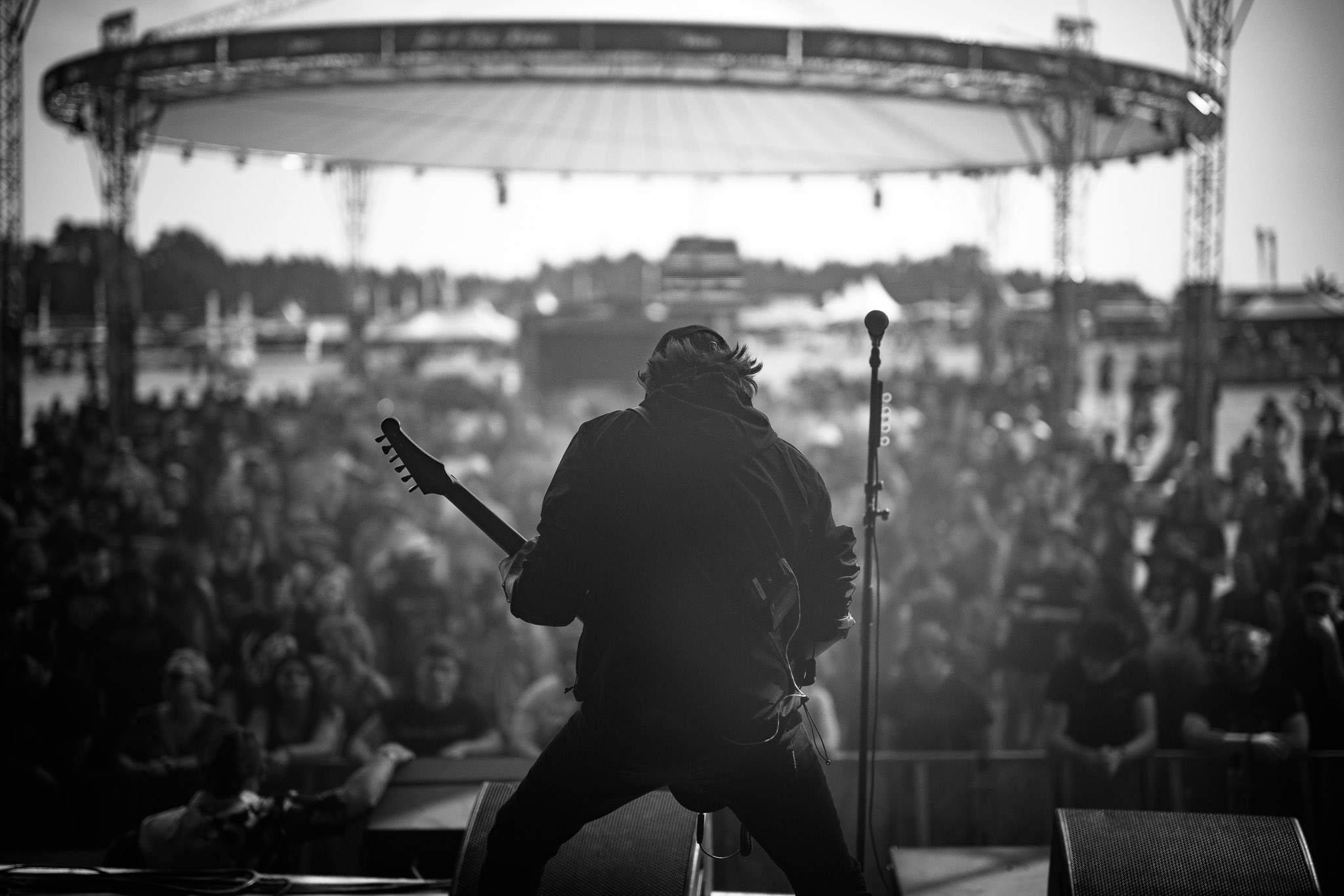 Bild vom Liveauftritt der Band Fight the Fight beim Summer Breeze 2025