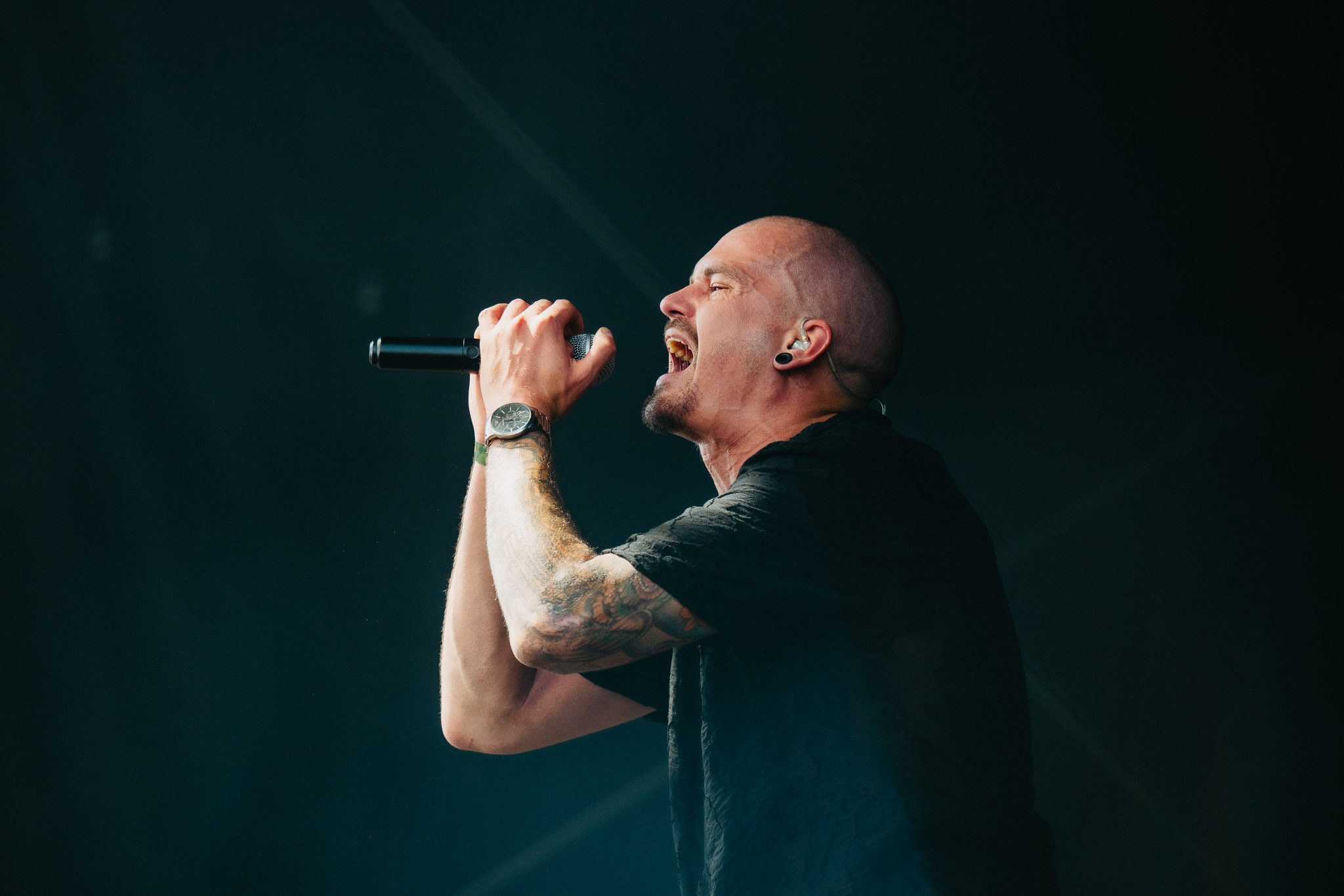 Bild vom Liveauftritt der Band Fight the Fight beim Summer Breeze 2025