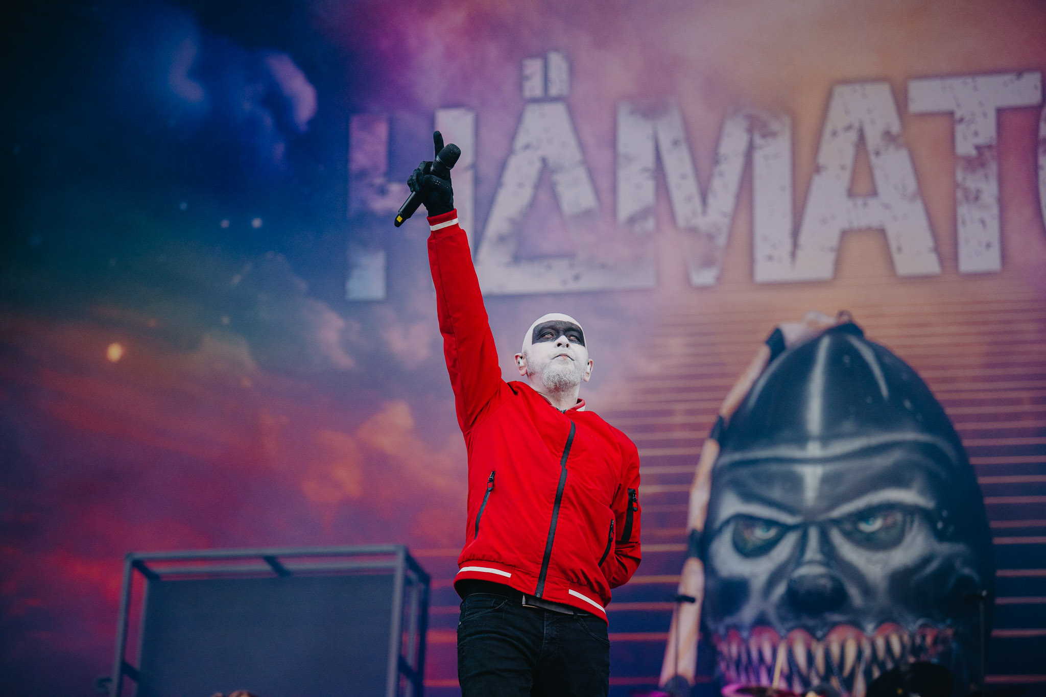 Bild vom Liveauftritt der Band Hämatom beim Summer Breeze 2025