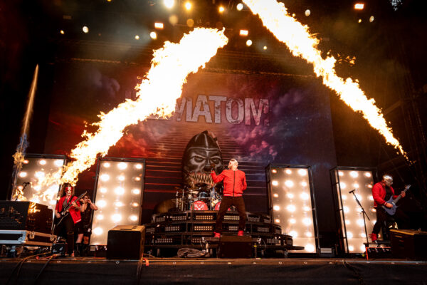 Bild vom Liveauftritt der Band Hämatom beim Summer Breeze 2025
