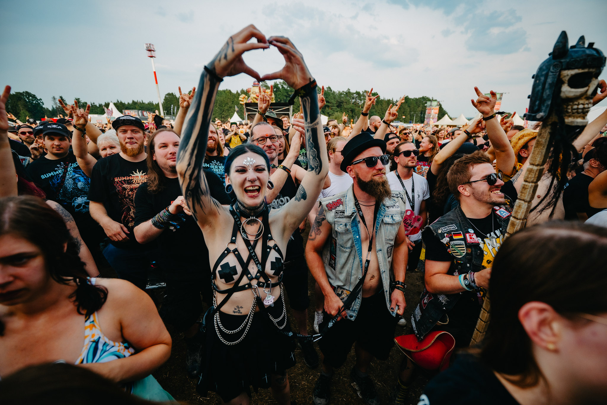 Bild vom Liveauftritt der Band Impvlse beim Summer Breeze 2025