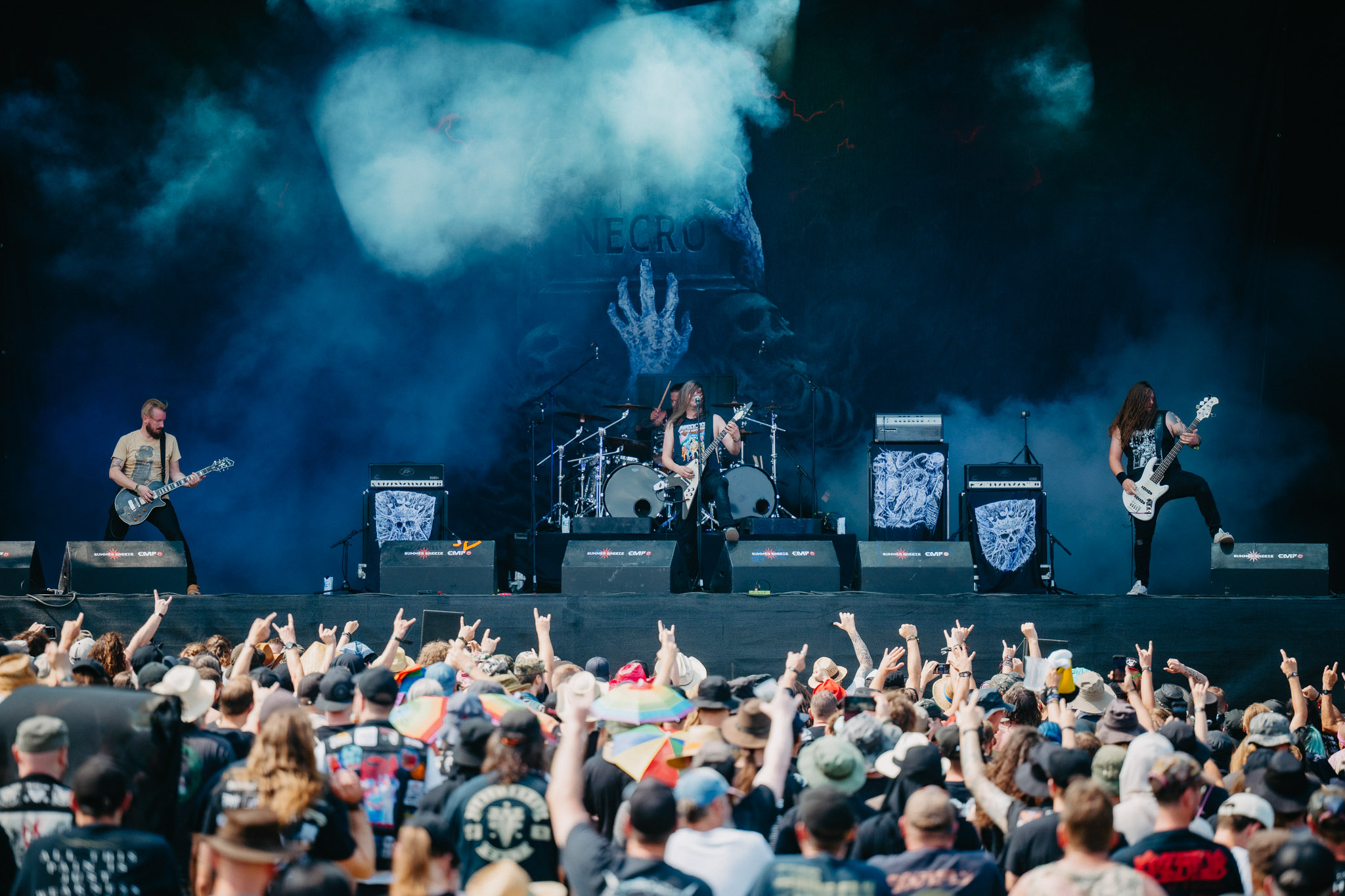 Bild vom Liveauftritt der Band LIK beim Summer Breeze 2025