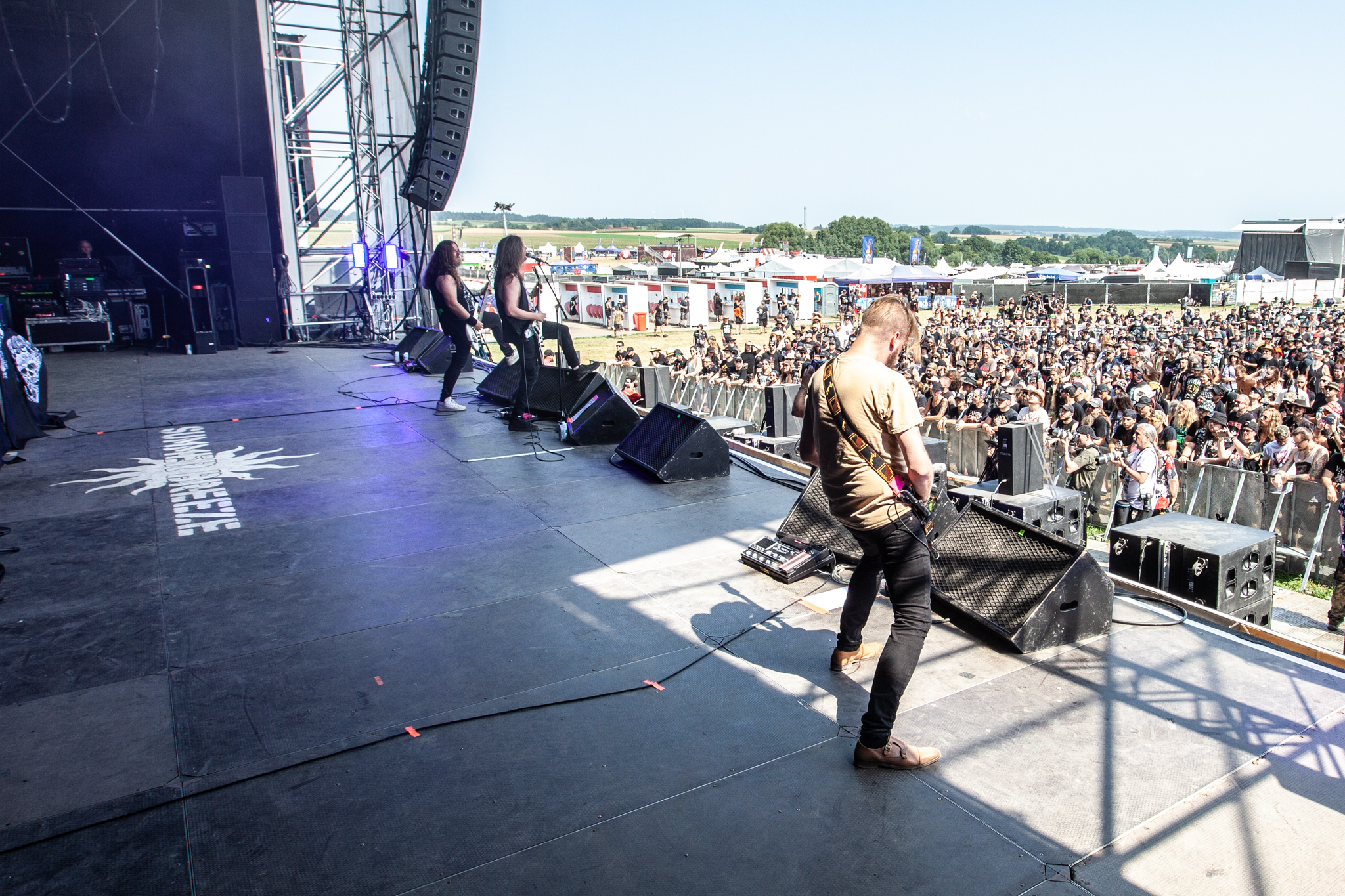 Bild vom Liveauftritt der Band LIK beim Summer Breeze 2025