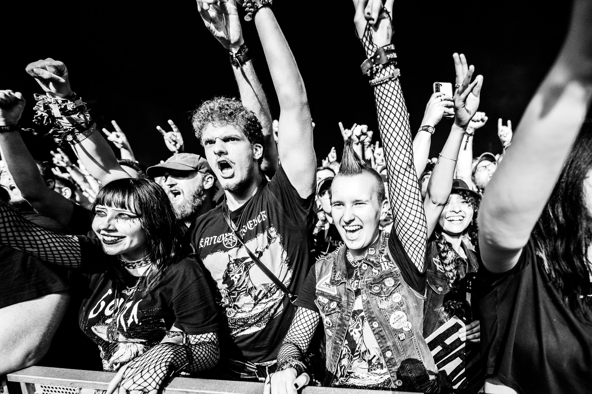 Bild vom Liveauftritt der Band Kanonenfieber beim Summer Breeze 2025