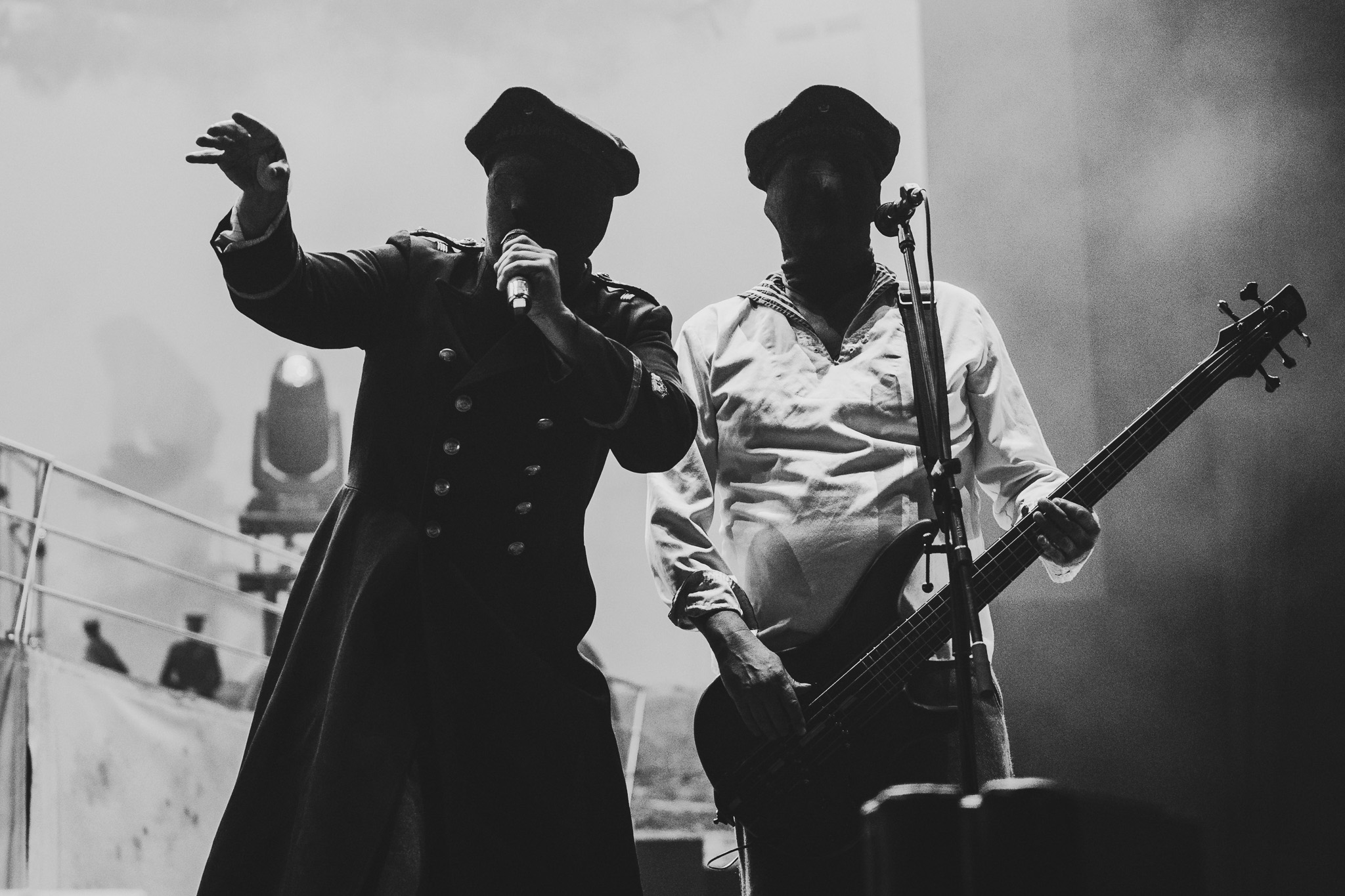 Bild vom Liveauftritt der Band Kanonenfieber beim Summer Breeze 2025